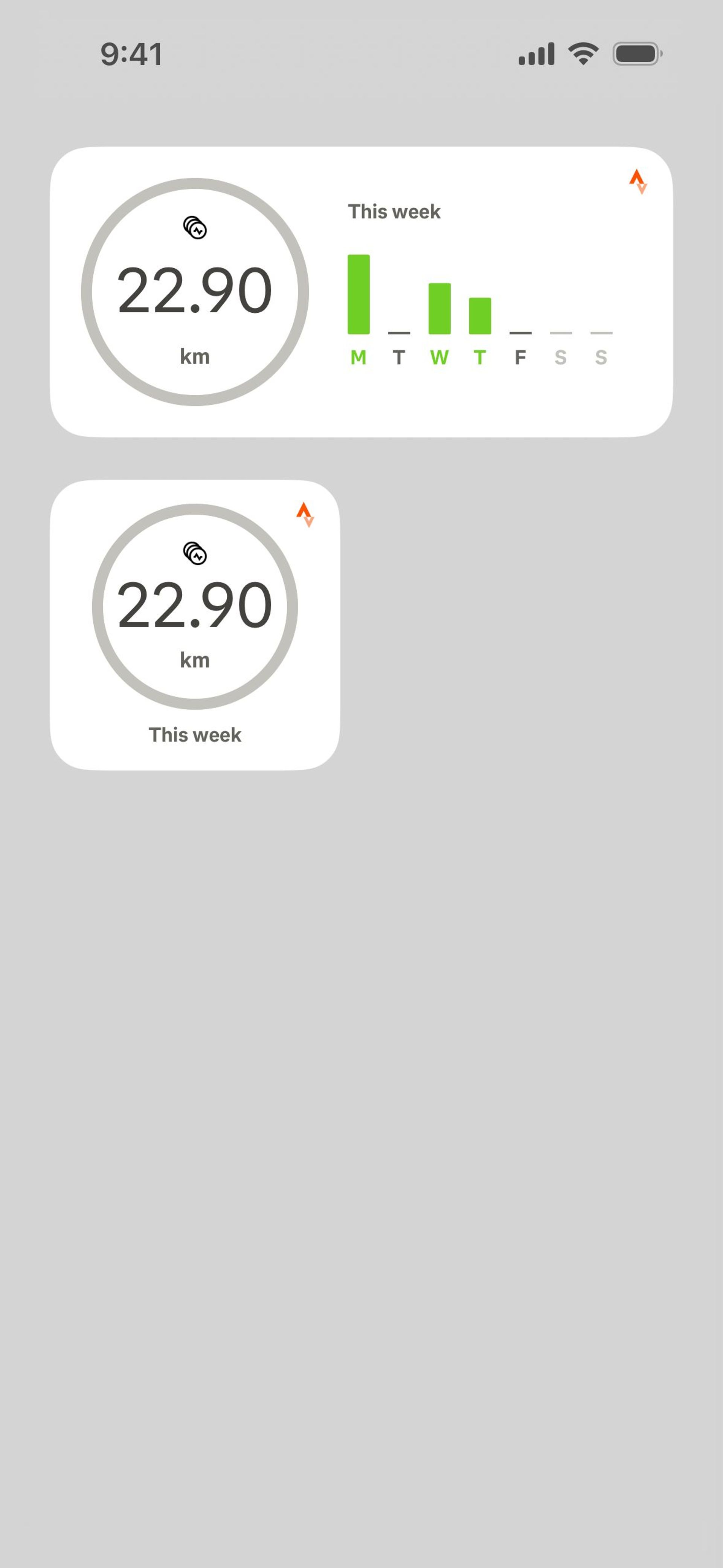 Strava iOS Health & Fitness interface screenshot 2