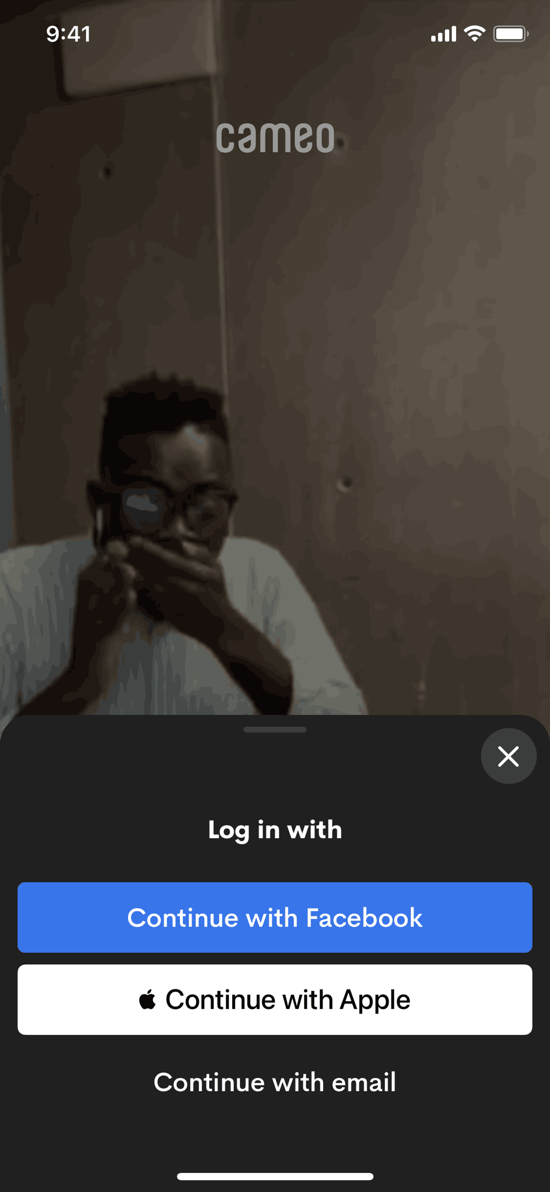 Cameo iOS Photo & Video interface screenshot 15
