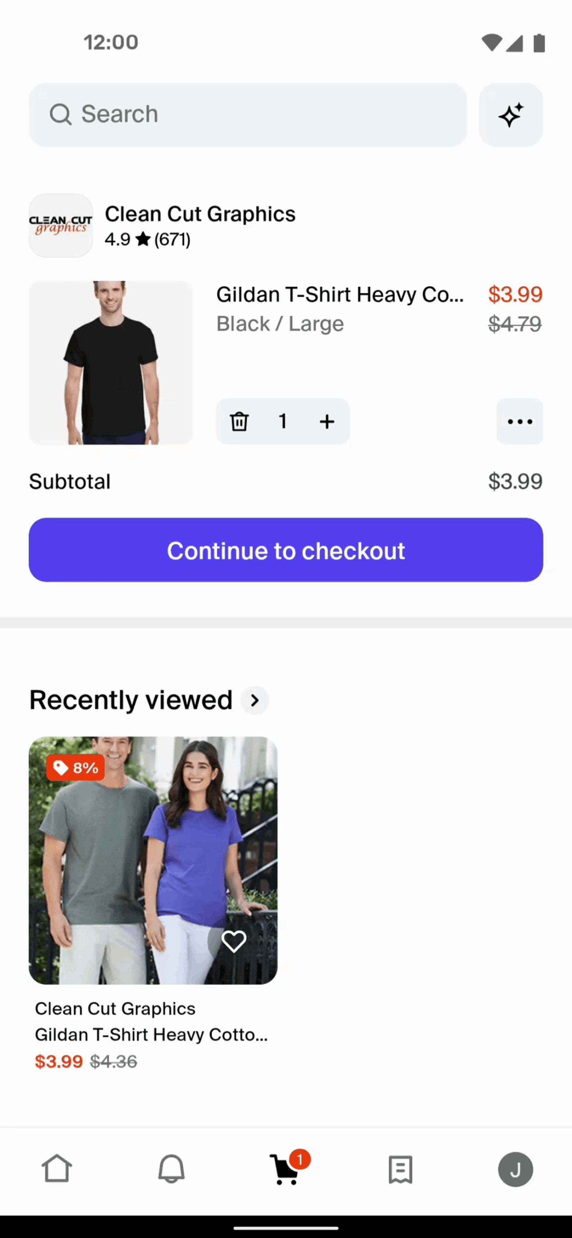 Shop Android Shopping interface screenshot 4