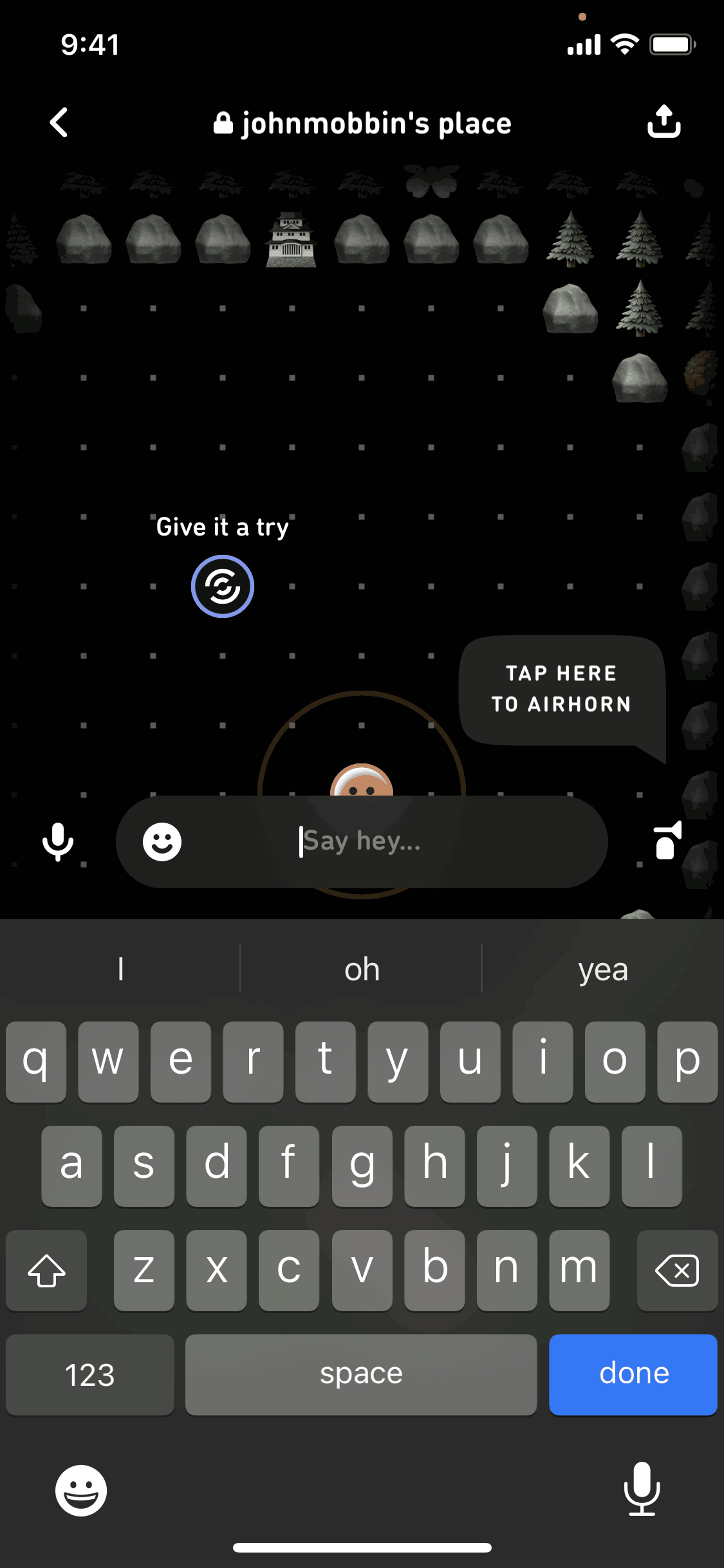 Changing text emoticon on Sonar (ios) screen 2