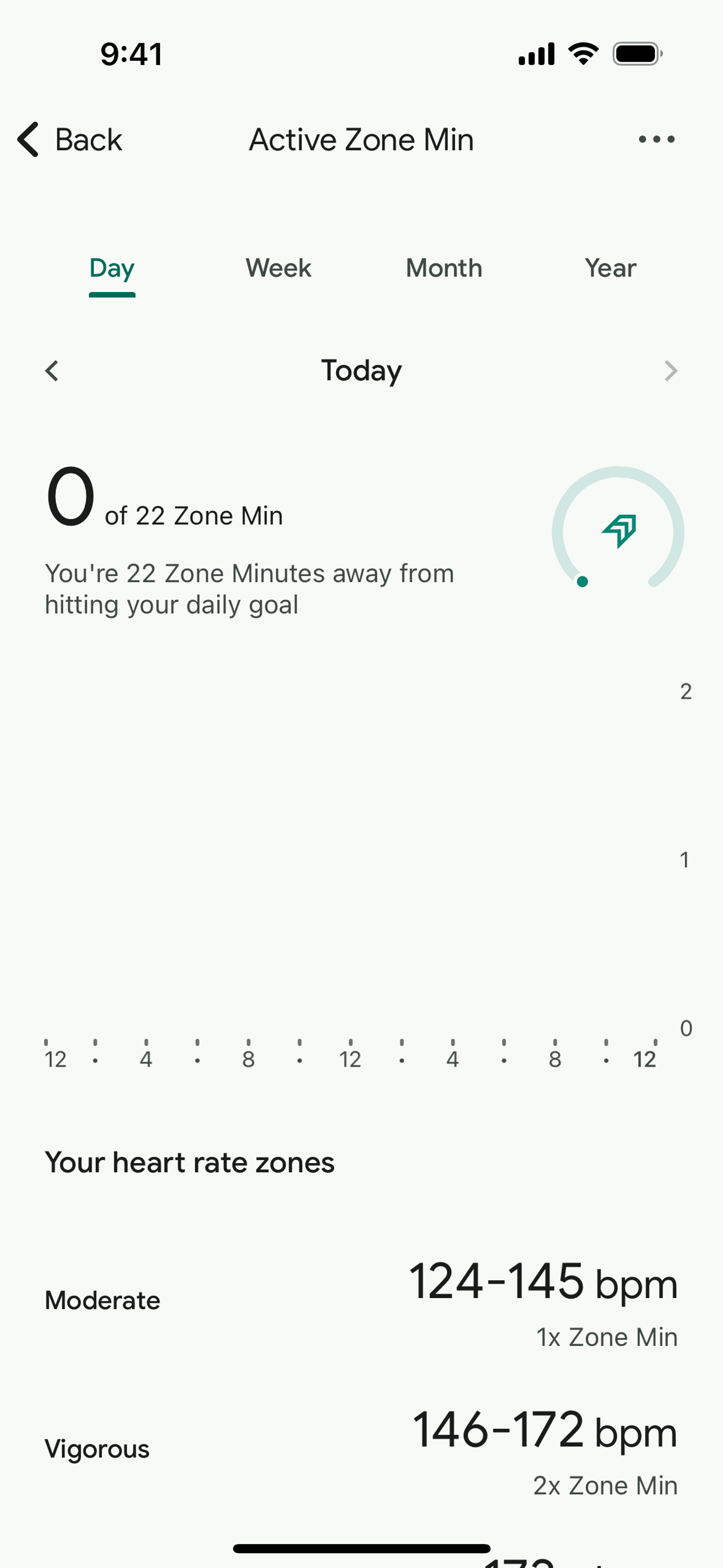 Fitbit iOS Health & Fitness interface screenshot 14