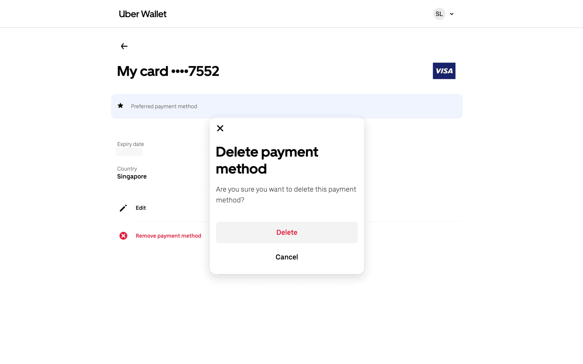 Uber Web Travel & Transportation interface screenshot 4