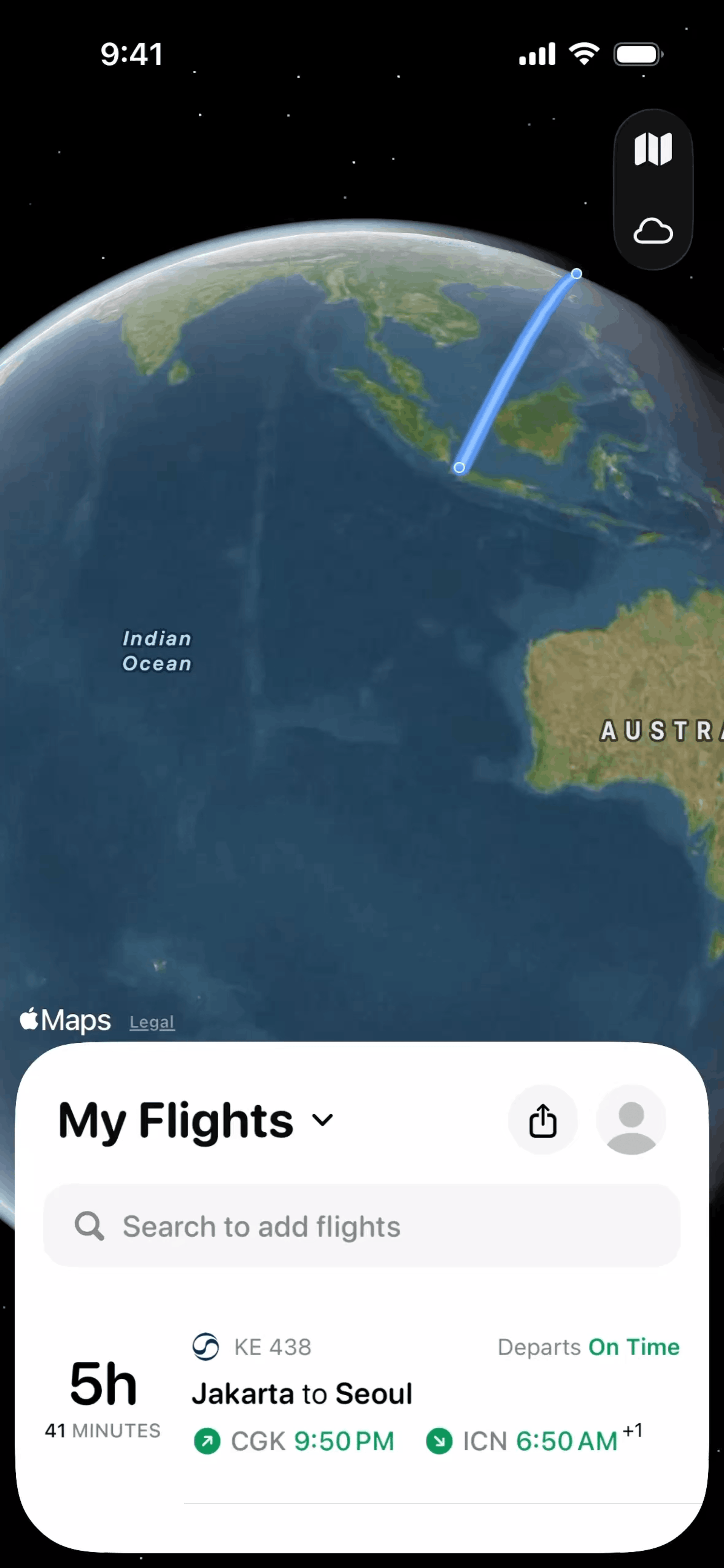 Flighty iOS Travel & Transportation interface screenshot 12