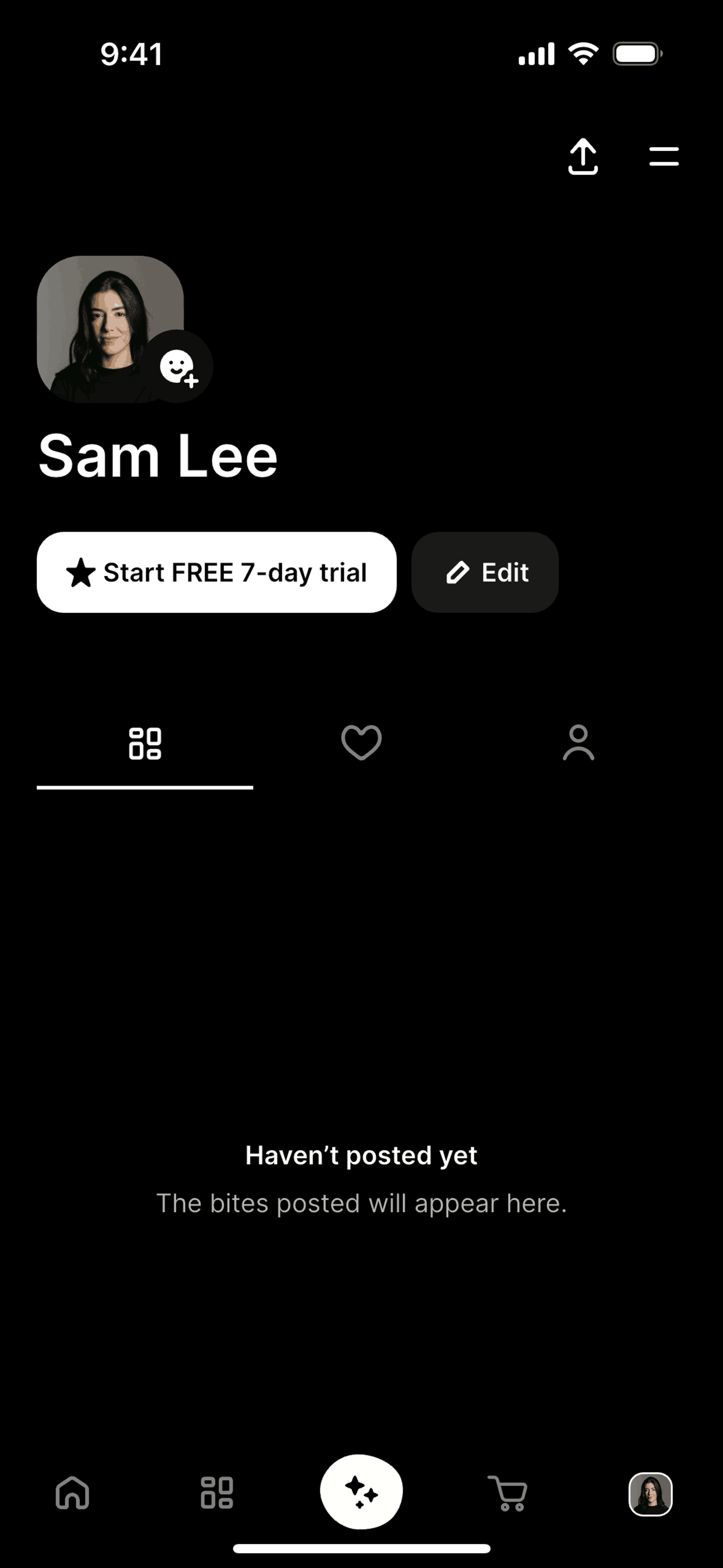 CREME iOS AI interface screenshot 20