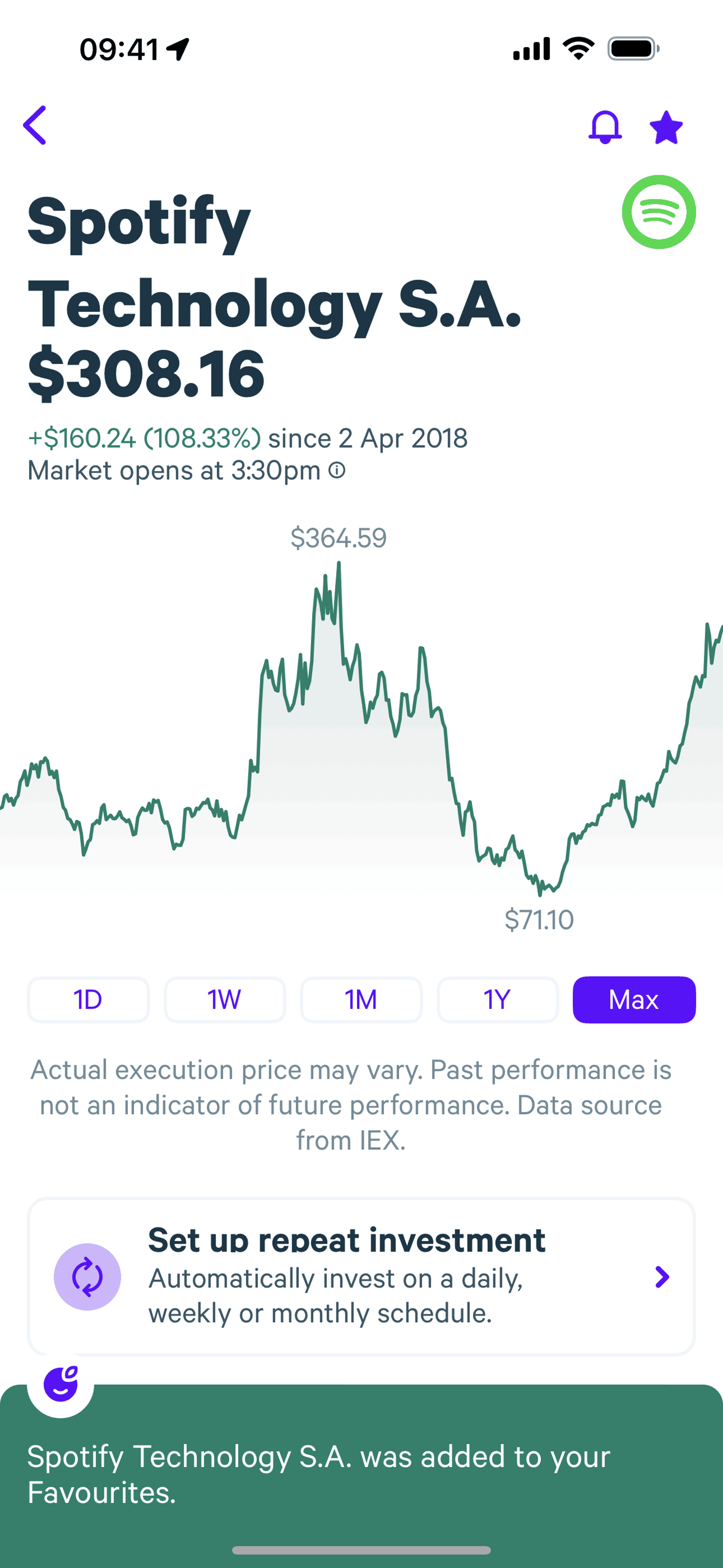 Plum iOS Finance interface screenshot 5