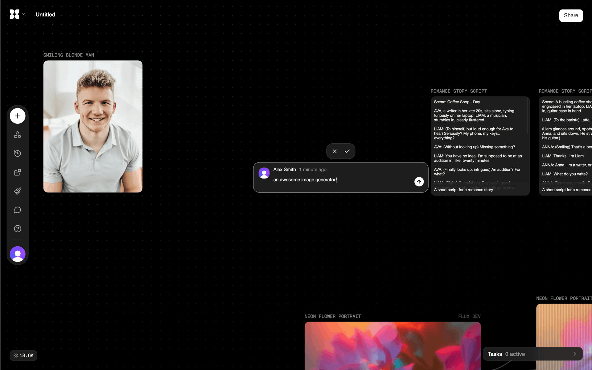 FLORA Web AI interface screenshot 5