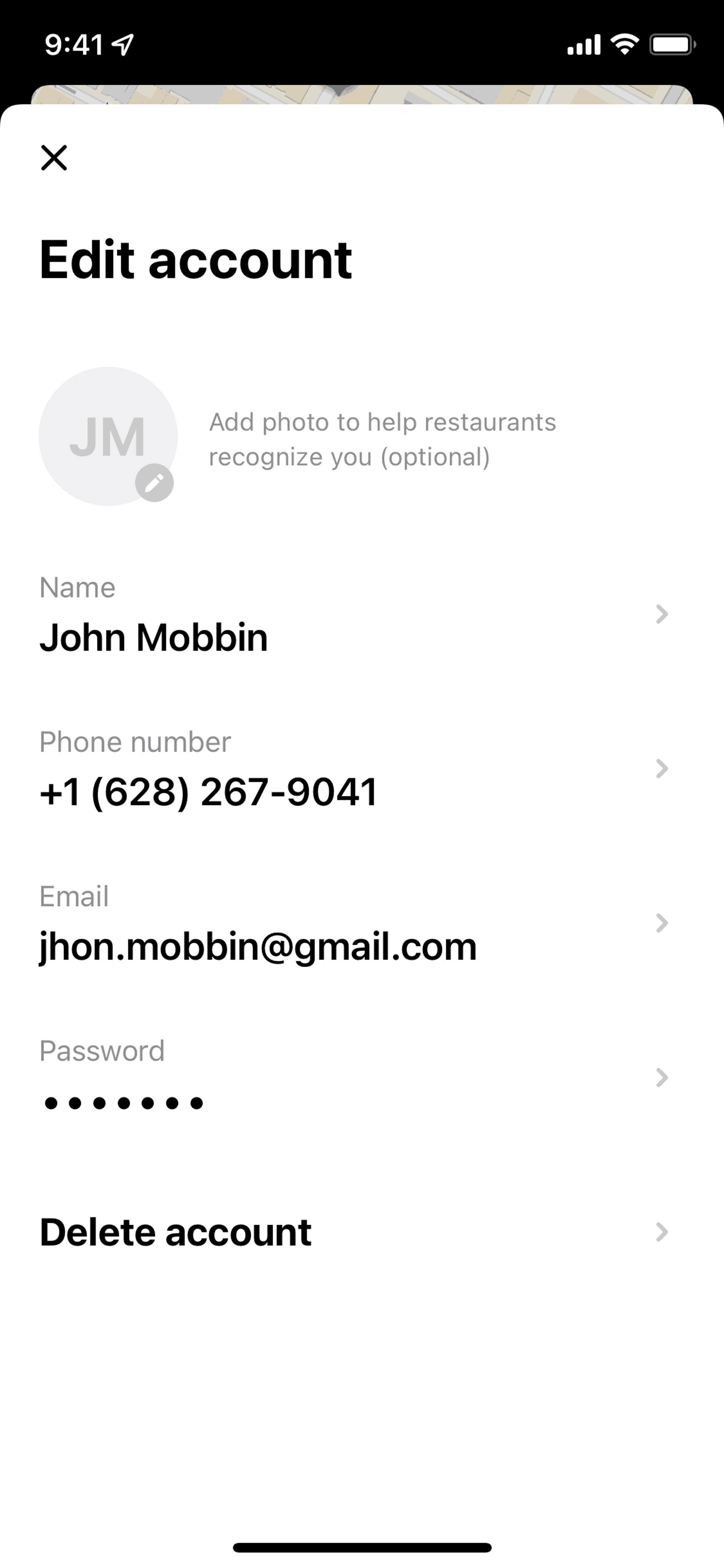 Allset iOS Food & Drink interface screenshot 6