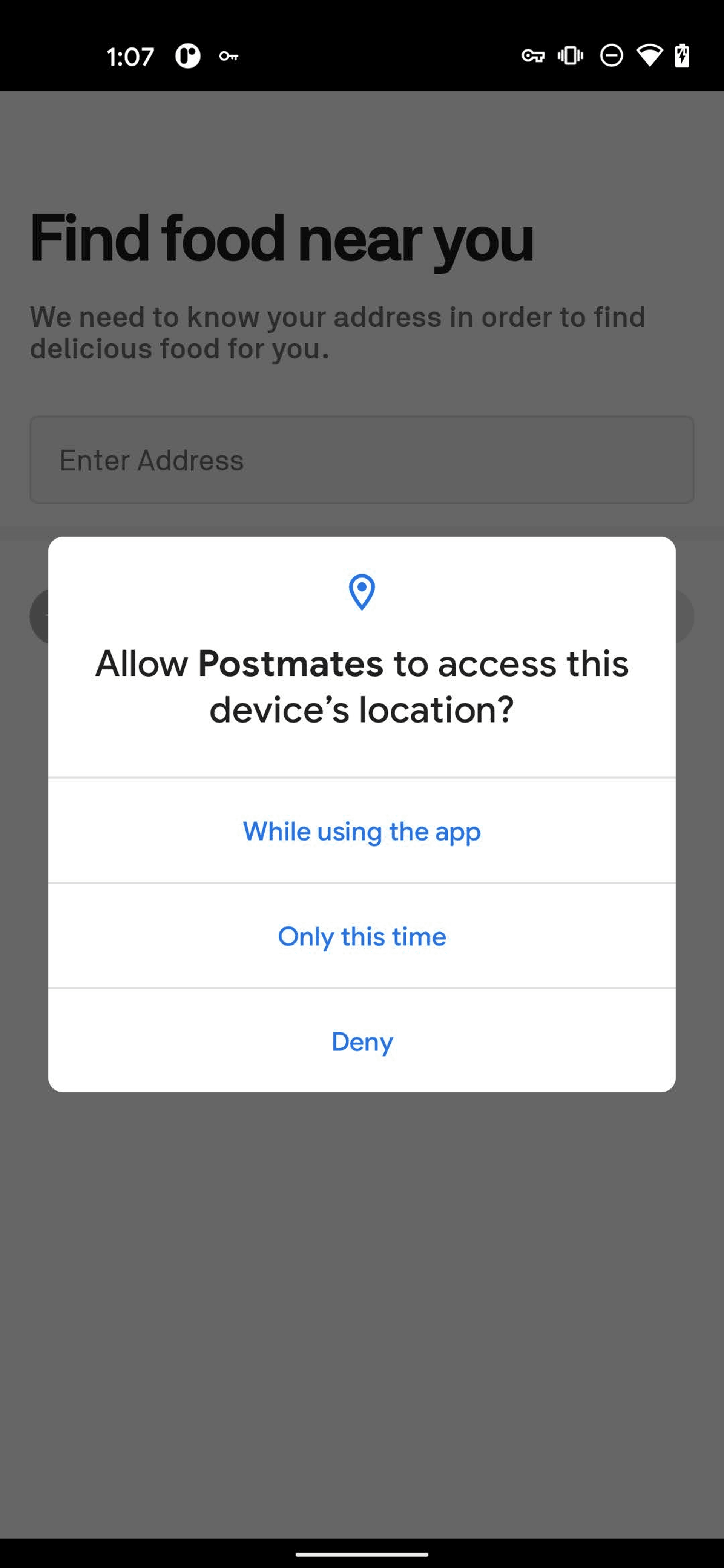 Postmates Android Food & Drink interface screenshot 14