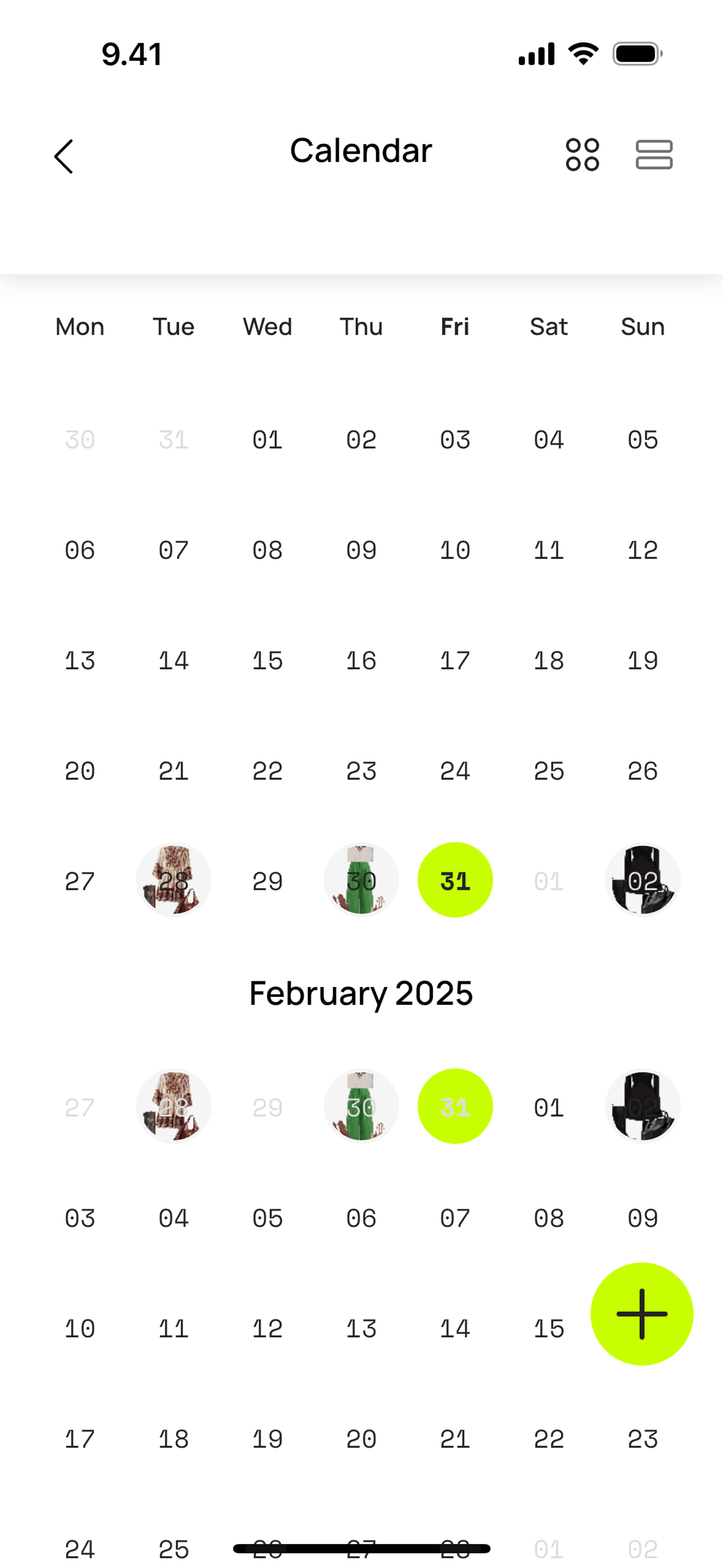 Whering iOS Lifestyle interface screenshot 14