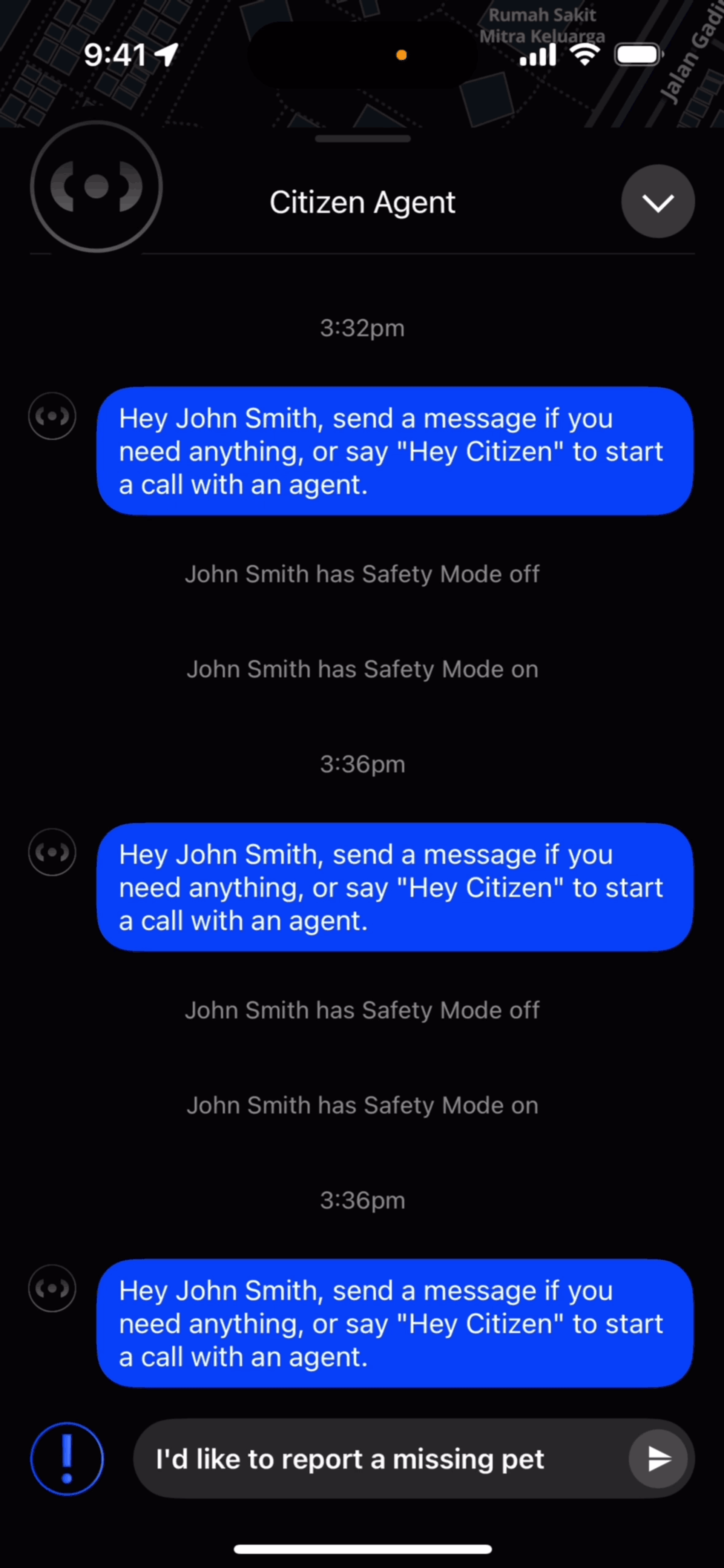 Citizen iOS News interface screenshot 19