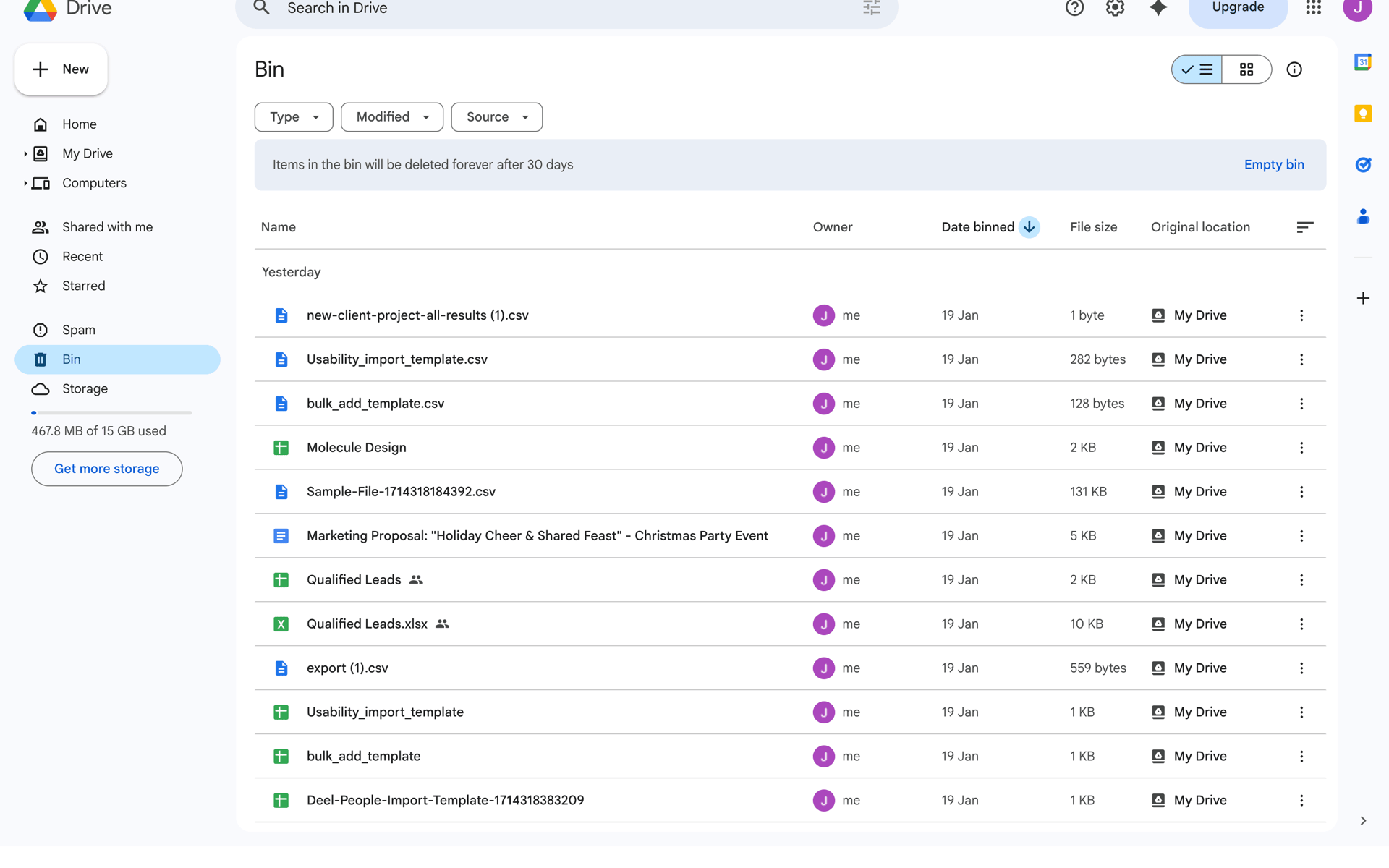 Google Drive Web Productivity interface screenshot 11