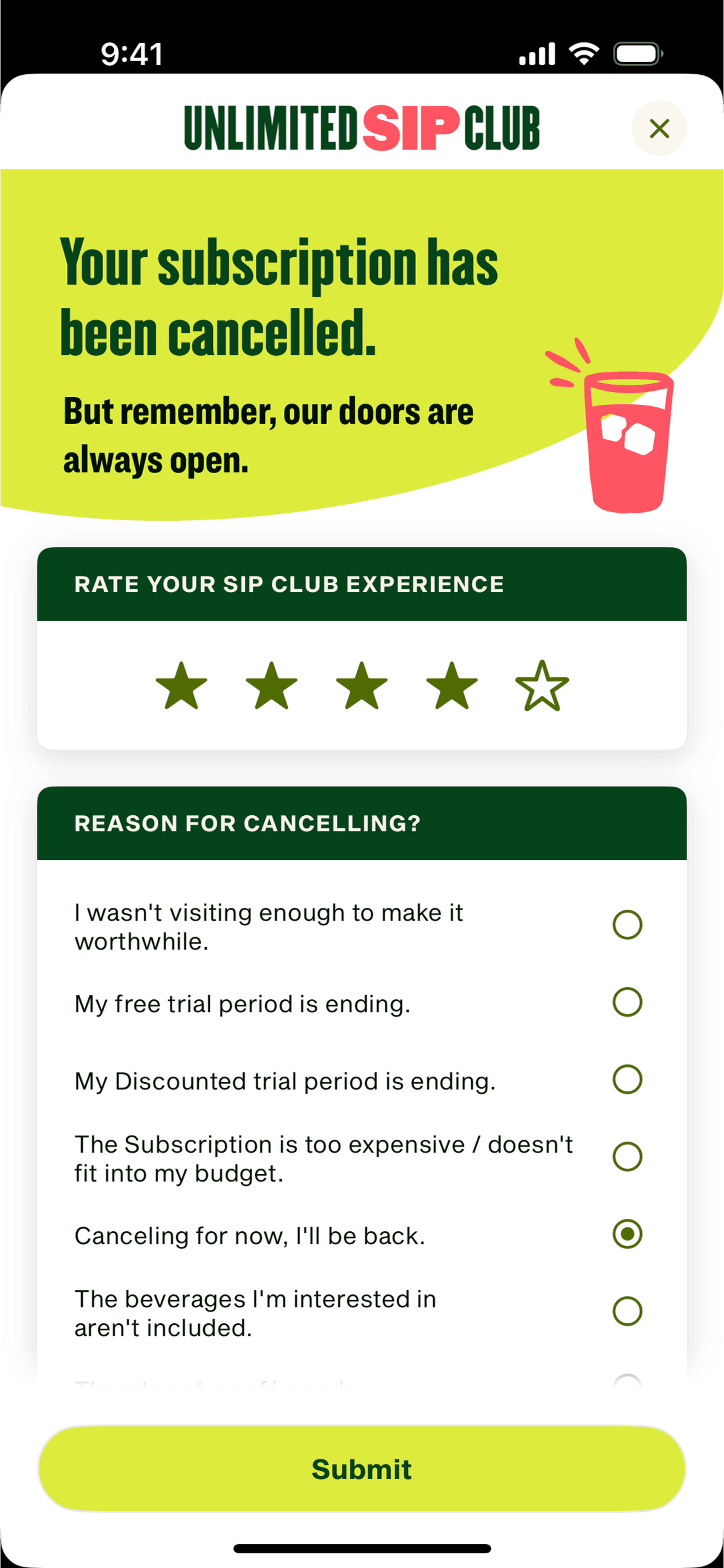 Panera Bread iOS Food & Drink interface screenshot 11
