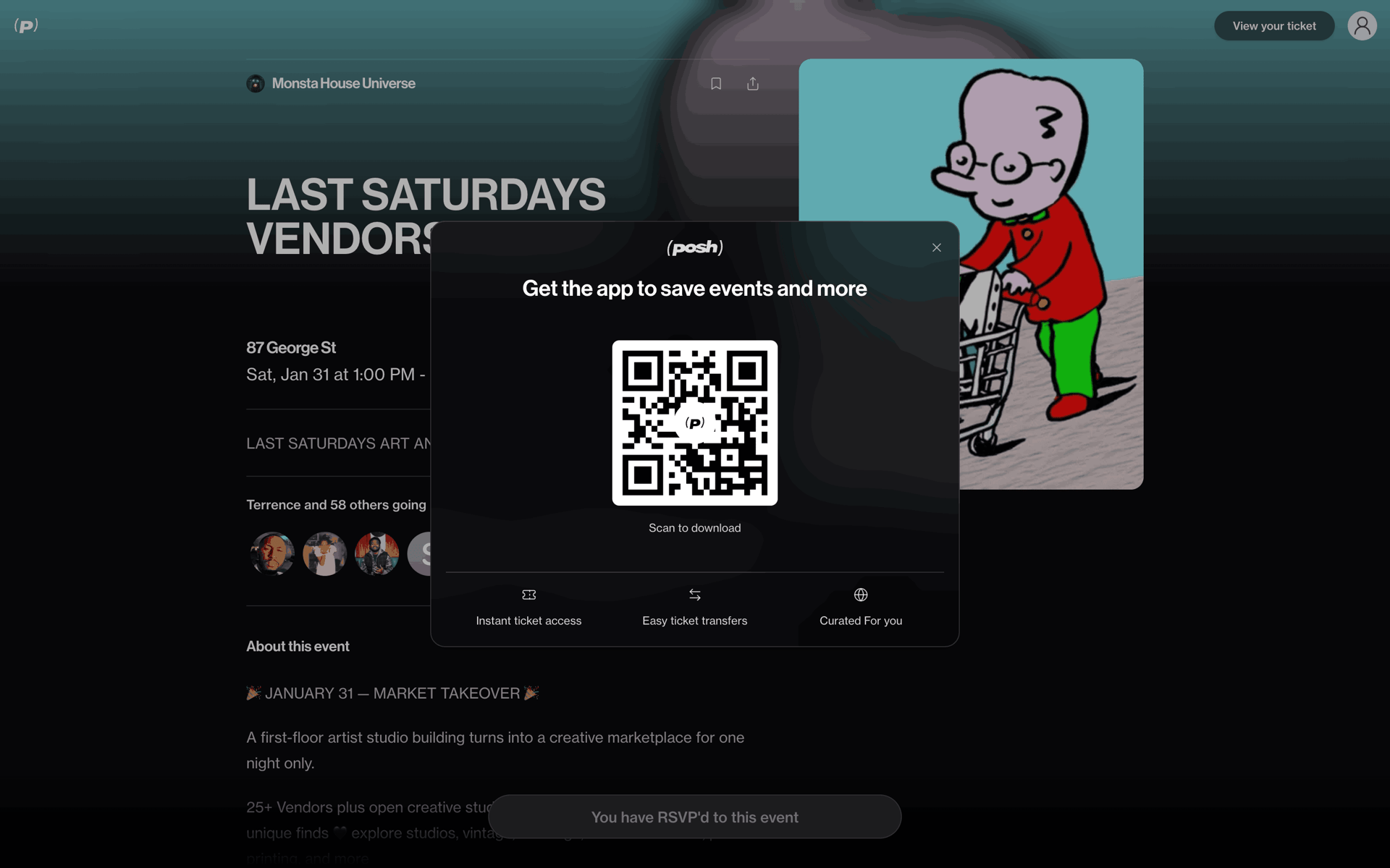 Posh Web Entertainment interface screenshot 15