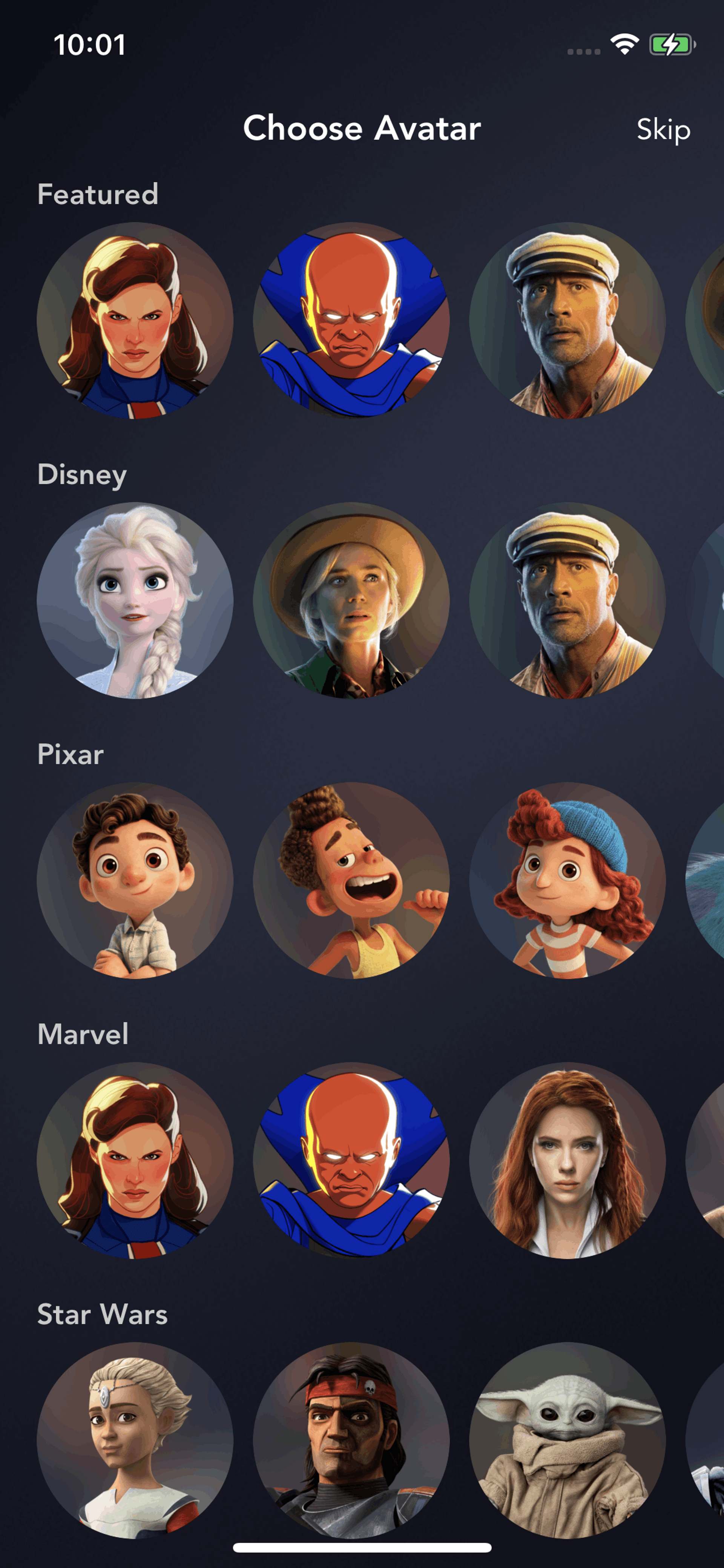 Disney+ iOS Entertainment interface screenshot 23