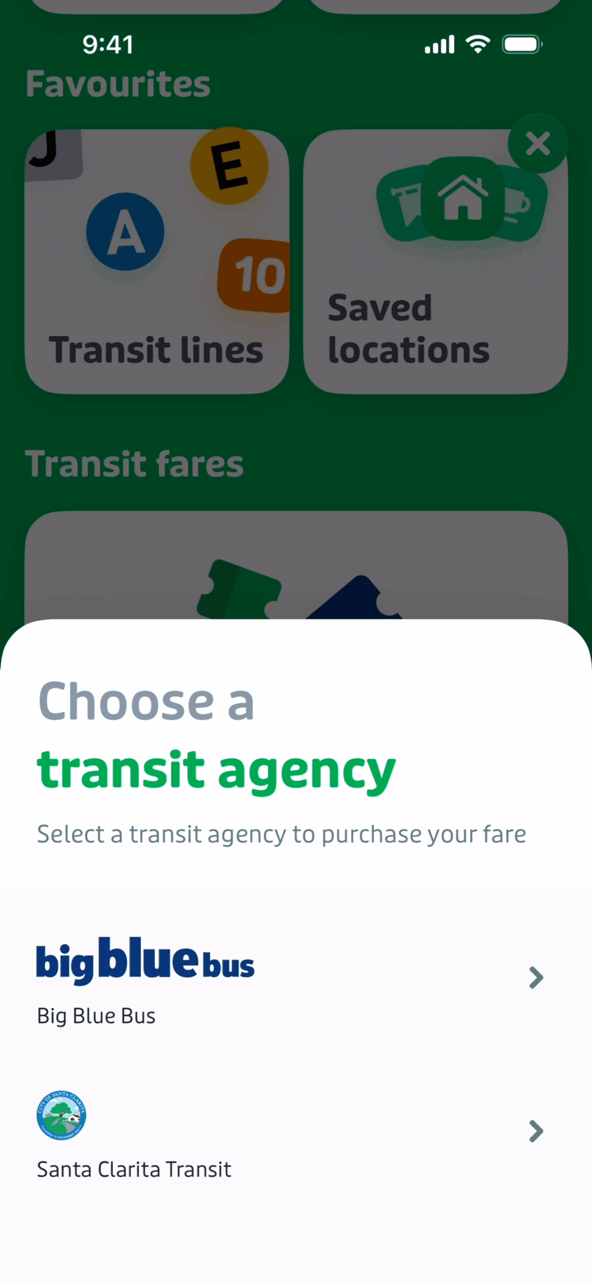 Transit iOS Maps & Navigation interface screenshot 18