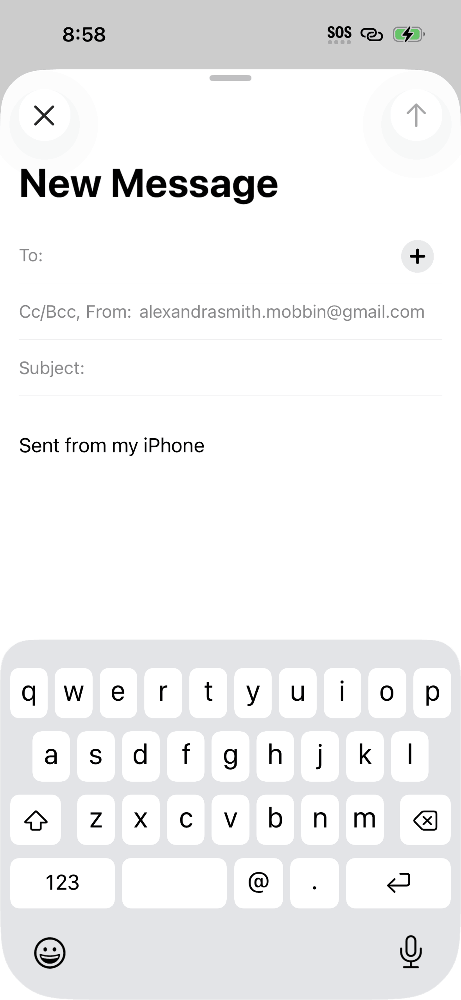 Apple Mail iOS Productivity interface screenshot 20