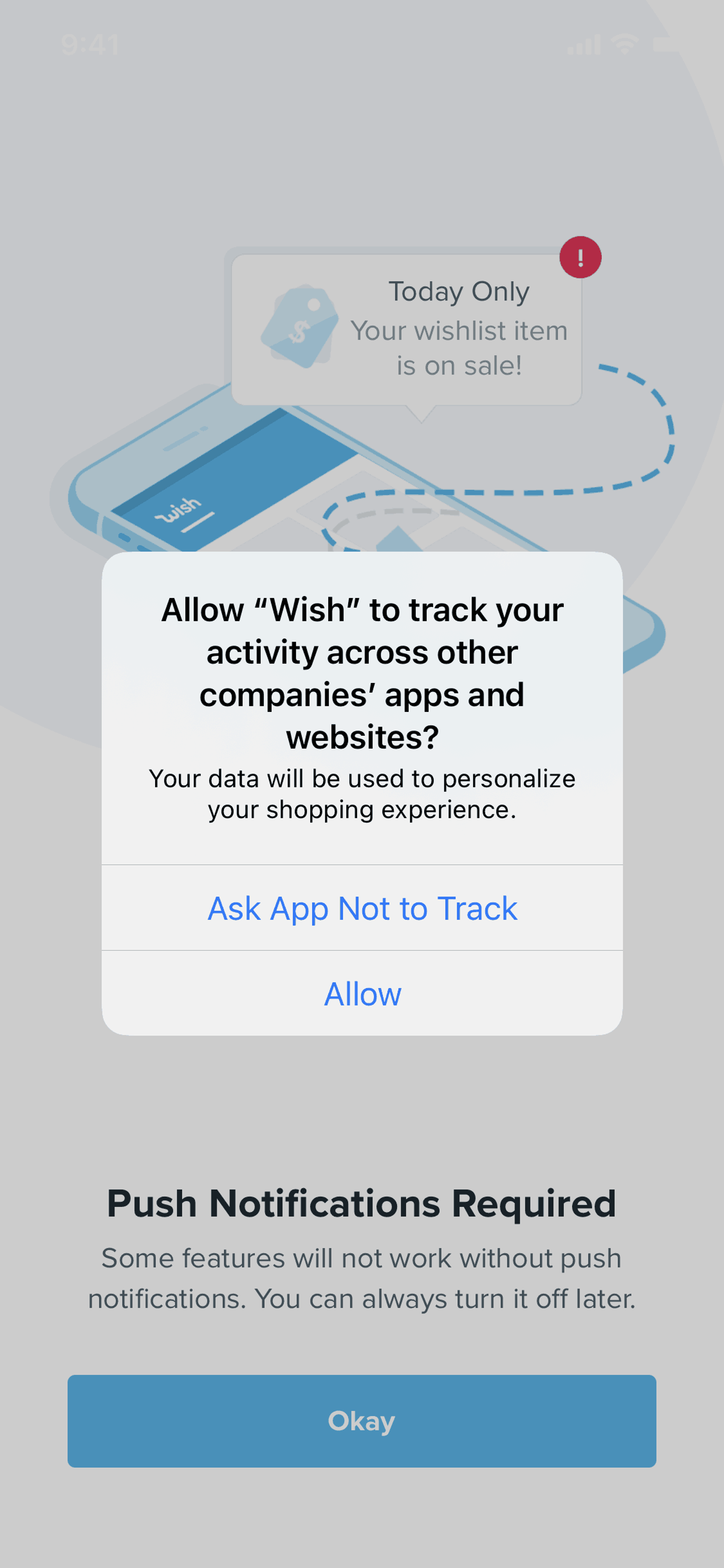 Wish iOS Shopping interface screenshot 12