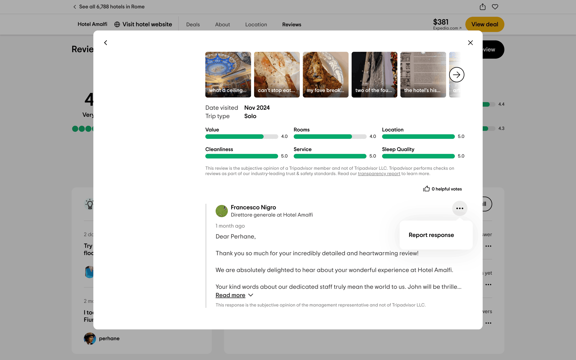 Tripadvisor Web Travel & Transportation interface screenshot 16