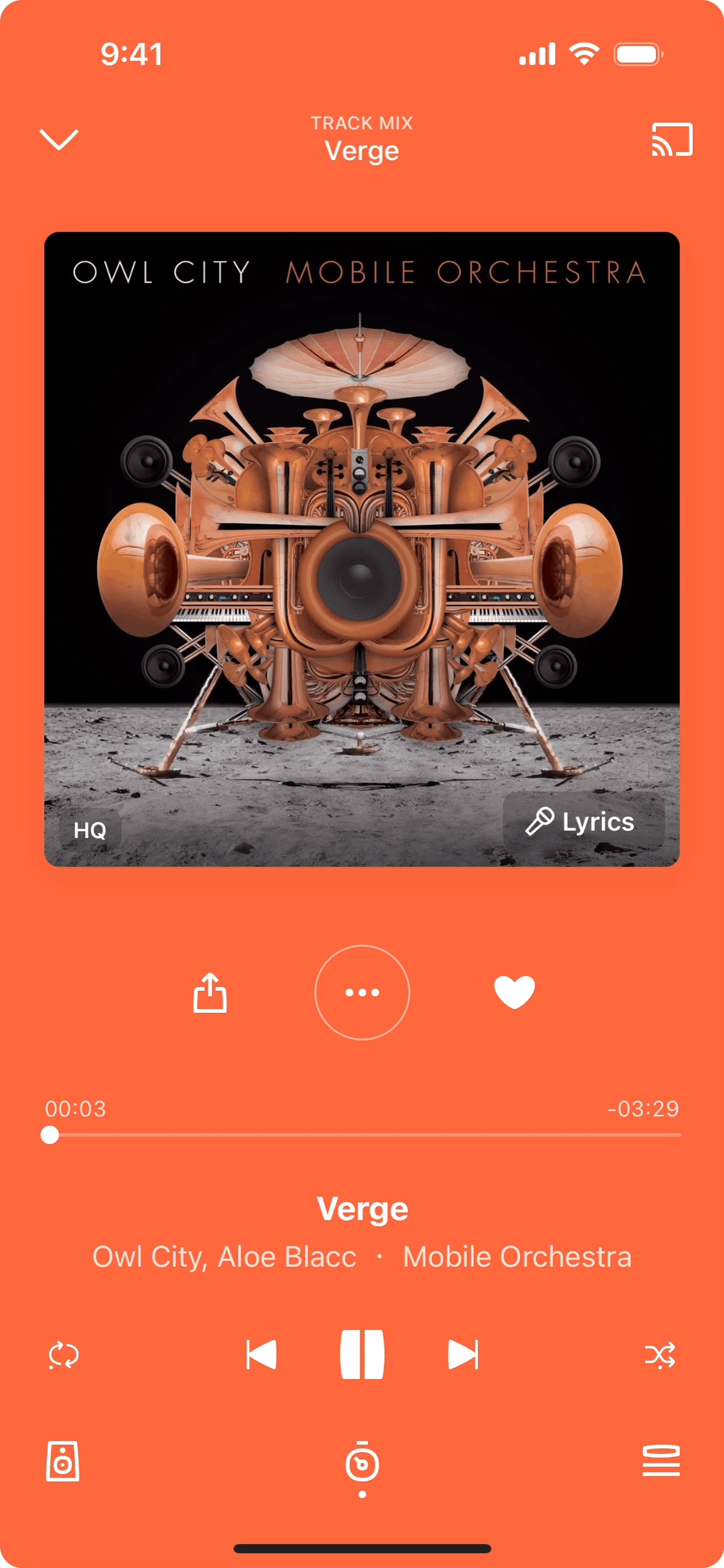 Deezer iOS Entertainment interface screenshot 13