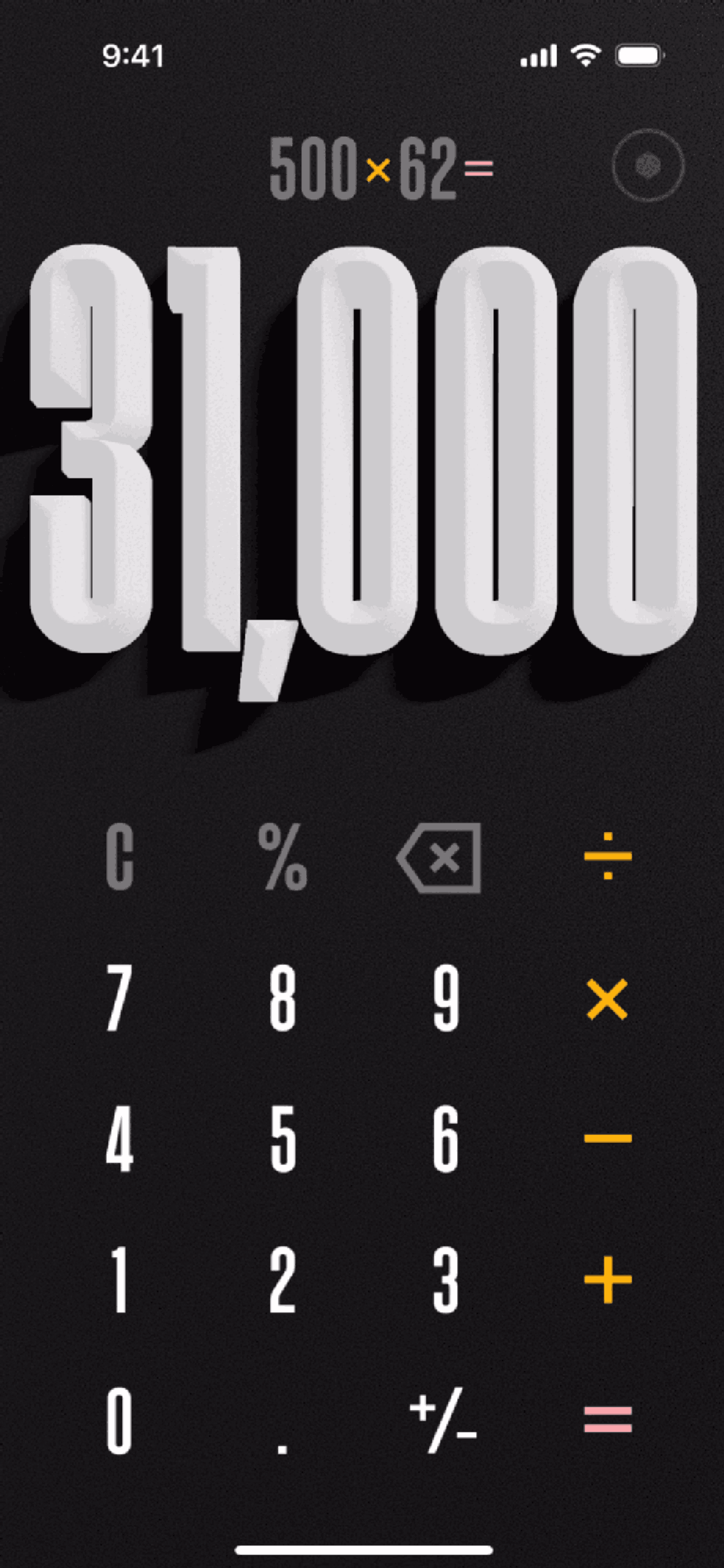 (Not Boring) Calculator iOS Utilities interface screenshot 17