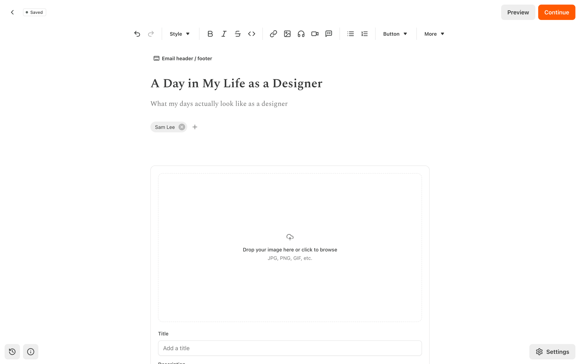 Substack Web News interface screenshot 7