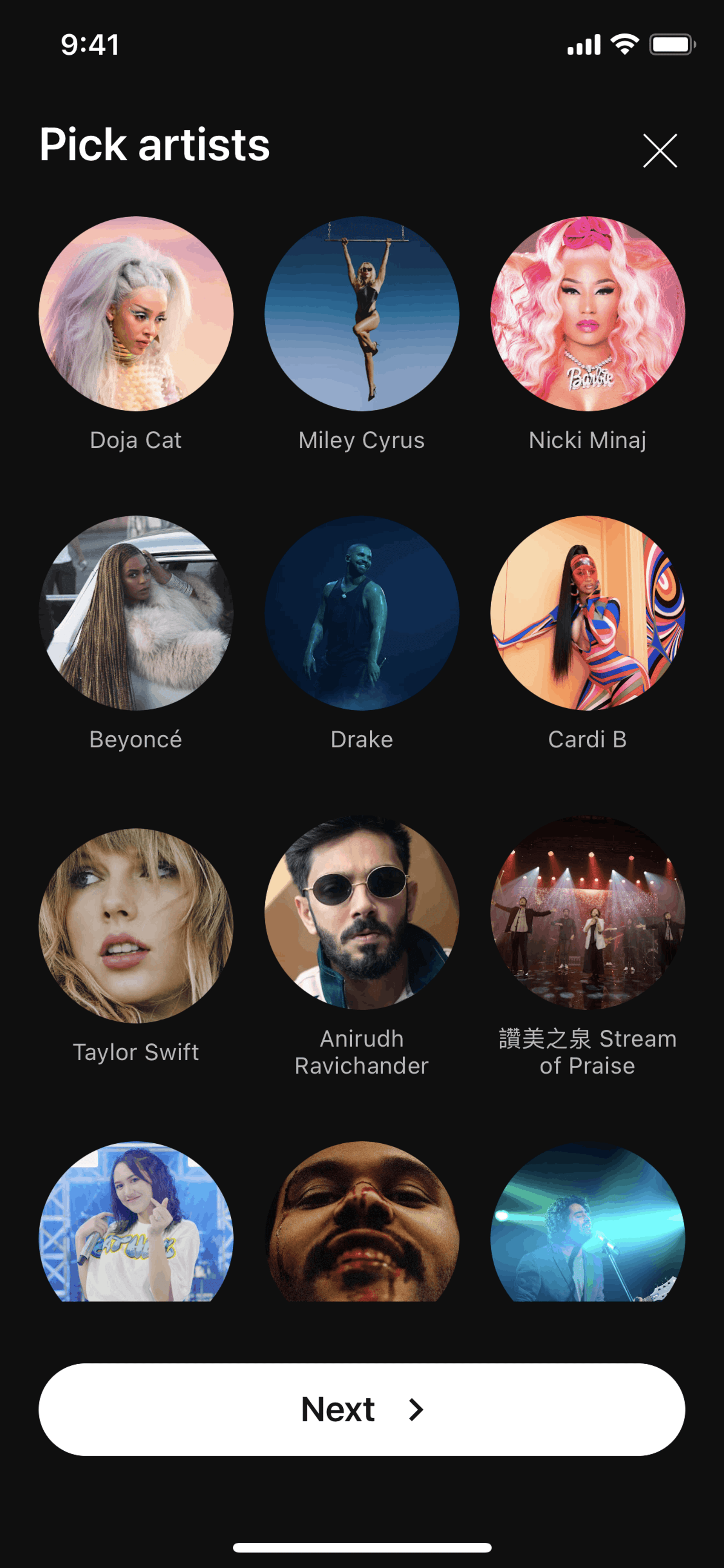 YouTube Music iOS Music & Audio interface screenshot 21