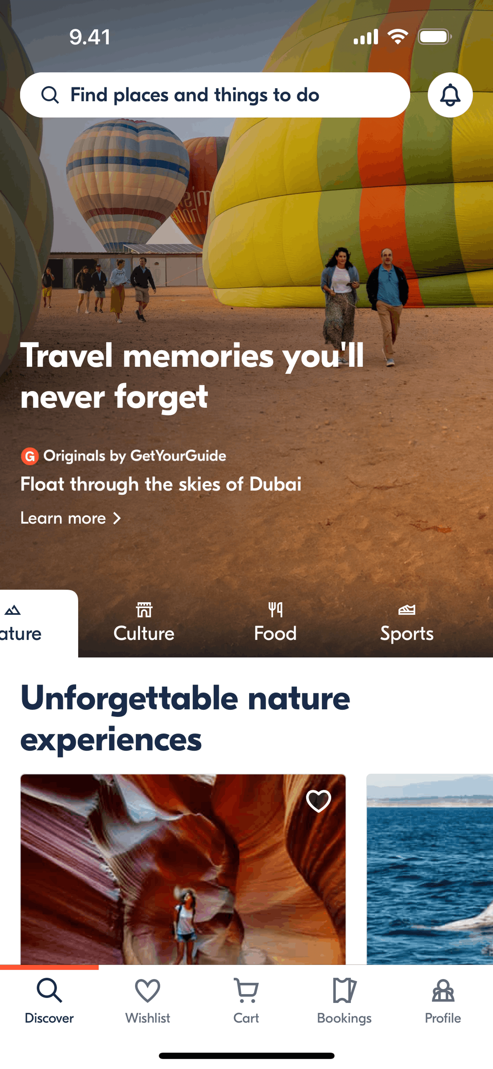 GetYourGuide iOS Travel & Transportation interface screenshot 10