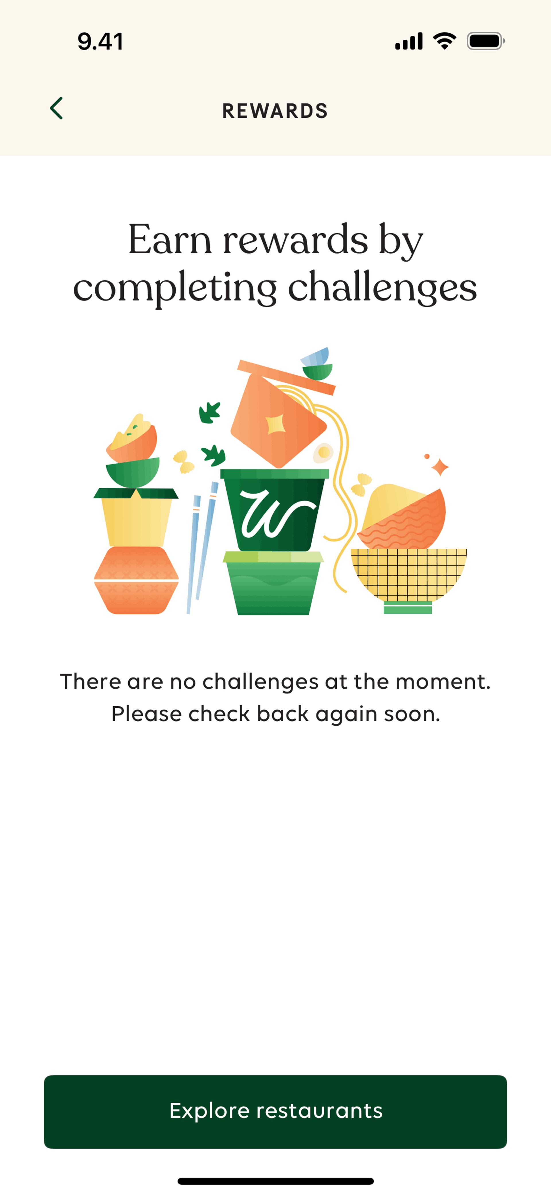 Wonder iOS Food & Drink interface screenshot 18