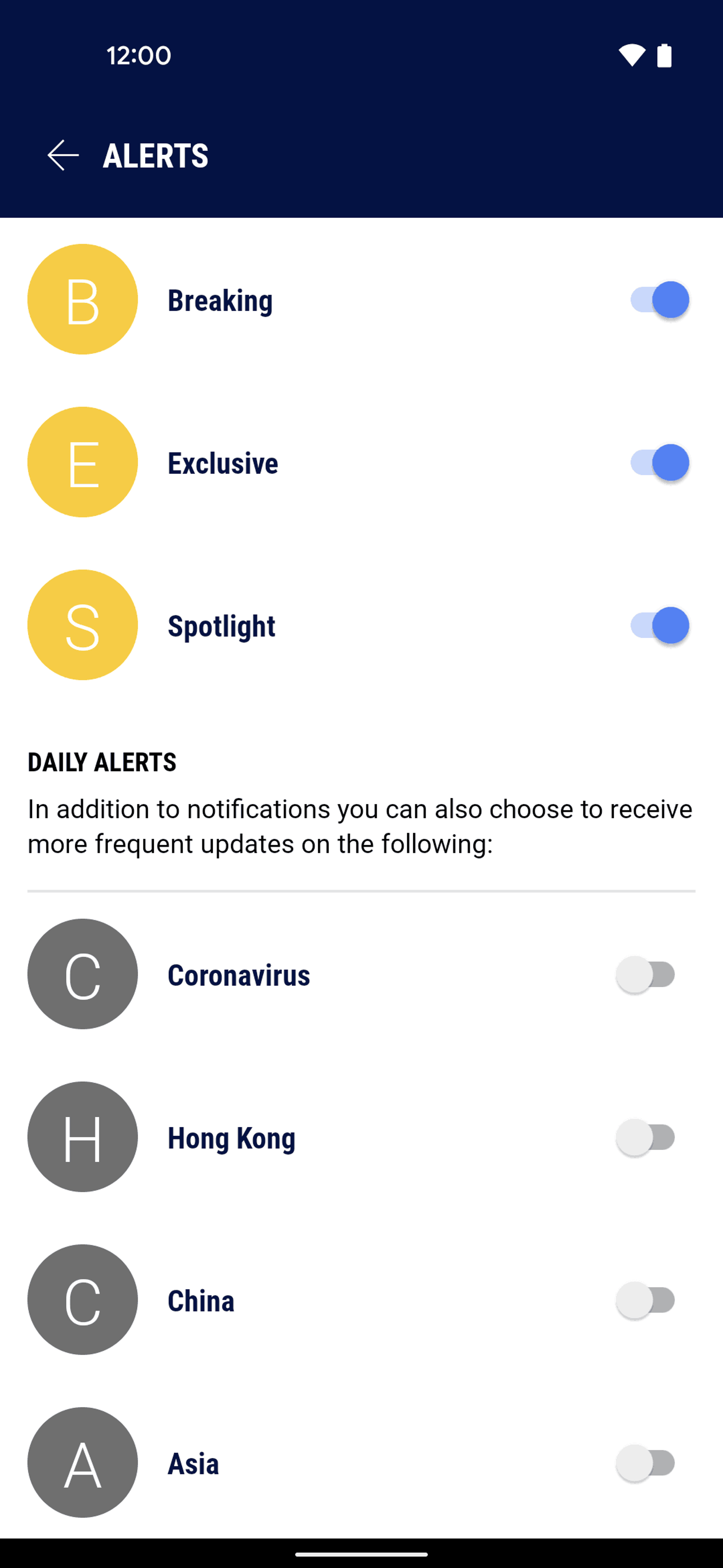 South China Morning Post Android News interface screenshot 19