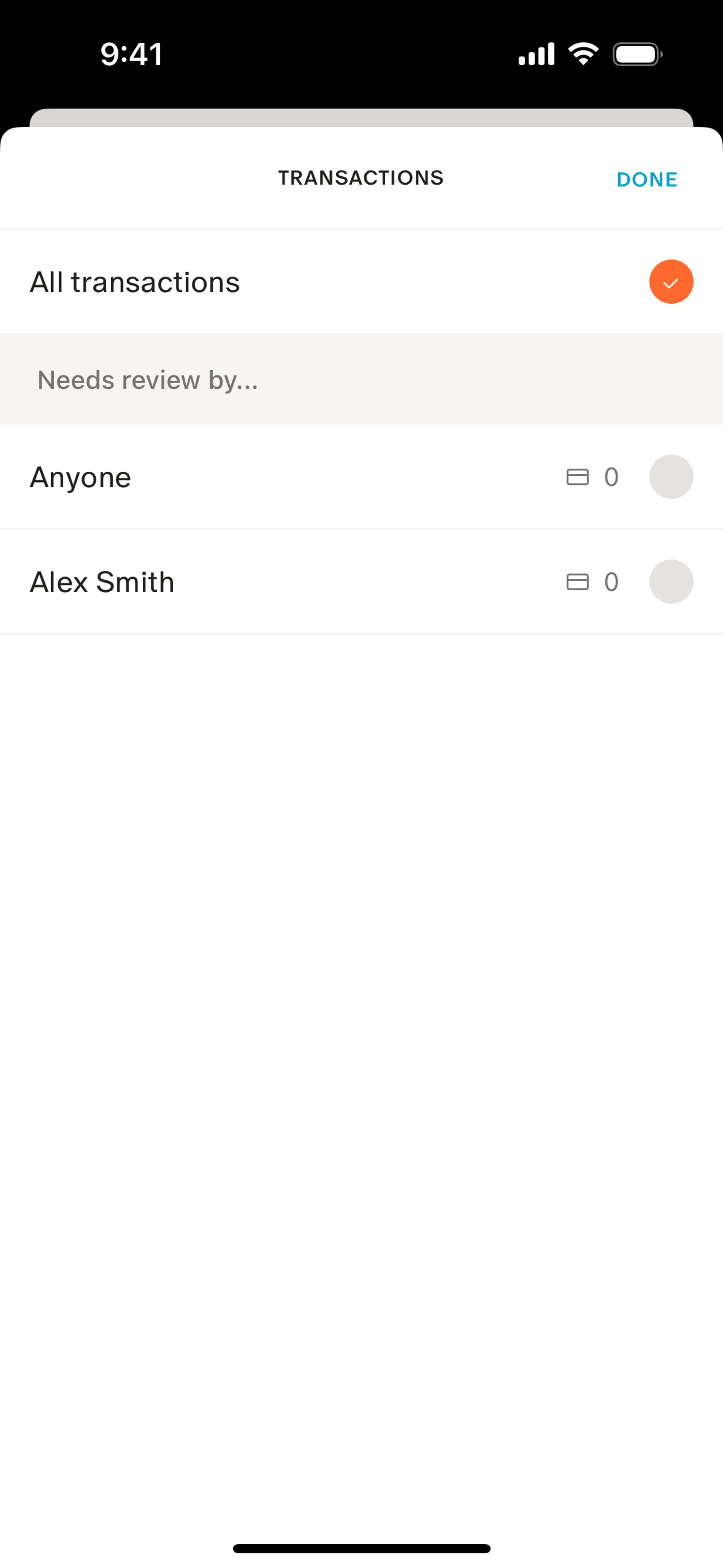 Monarch iOS Finance interface screenshot 8