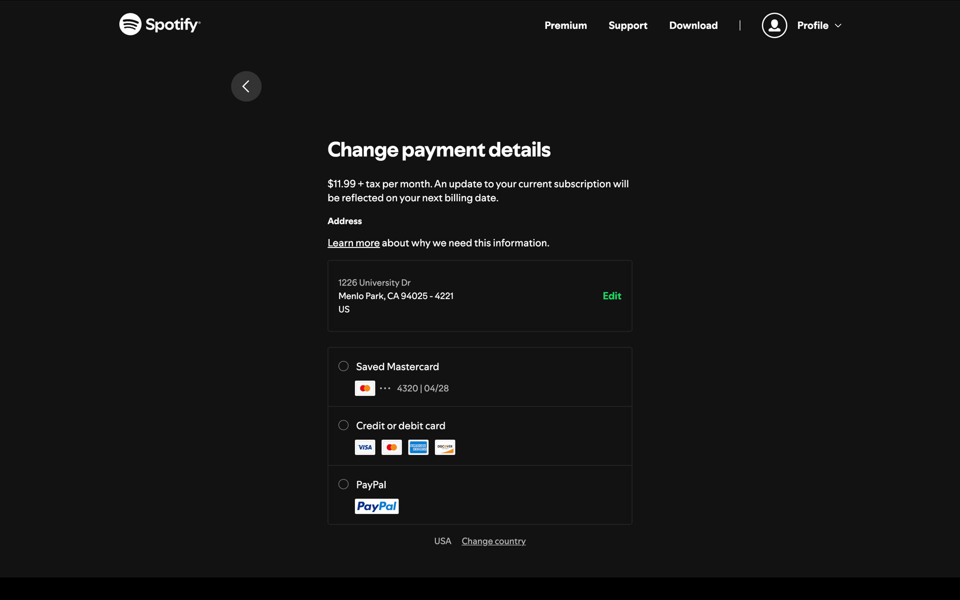 Spotify Web Music & Audio interface screenshot 11