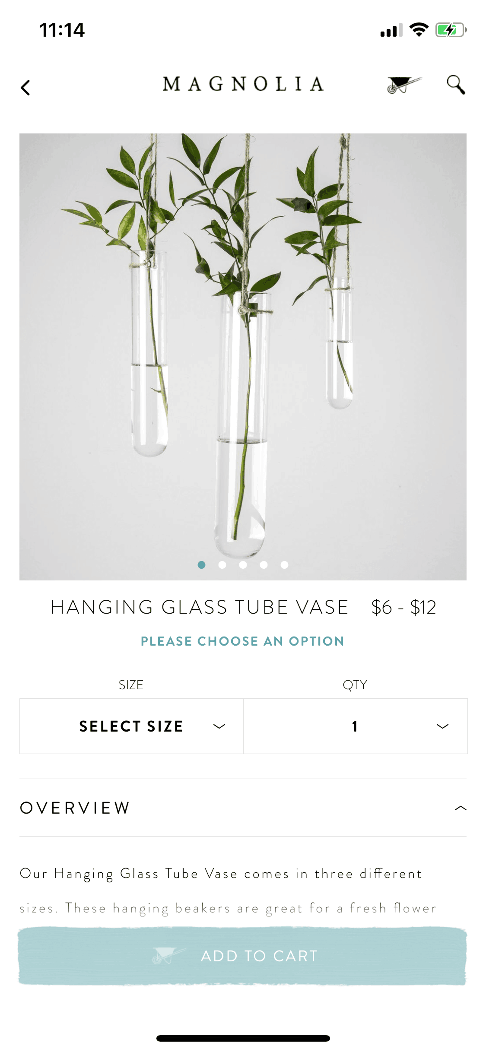 Magnolia Market iOS Shopping interface screenshot 6
