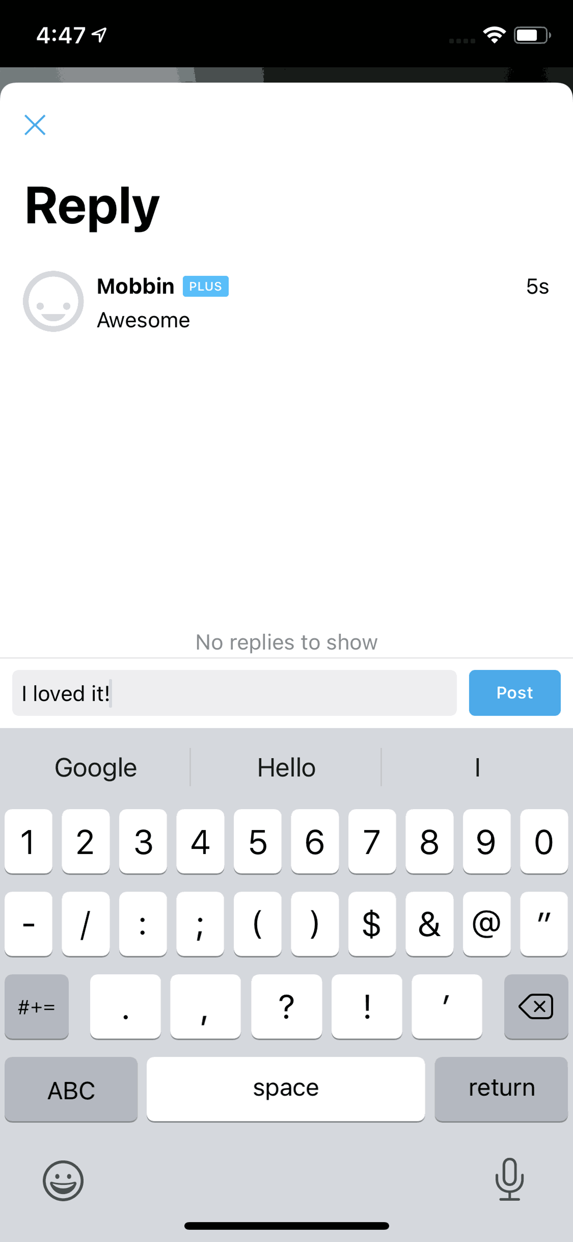 Vimeo iOS Photo & Video interface screenshot 18