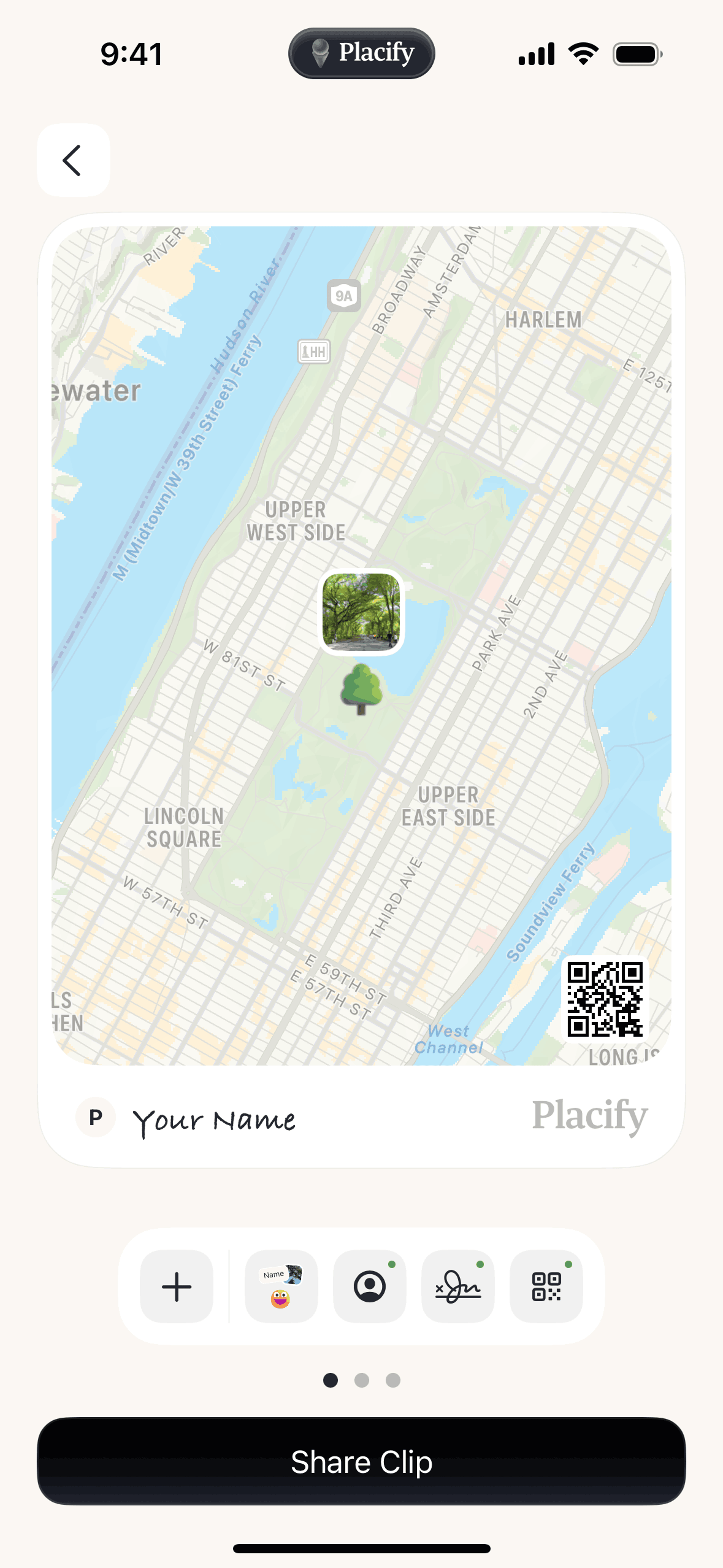 Placify iOS Lifestyle interface screenshot 10