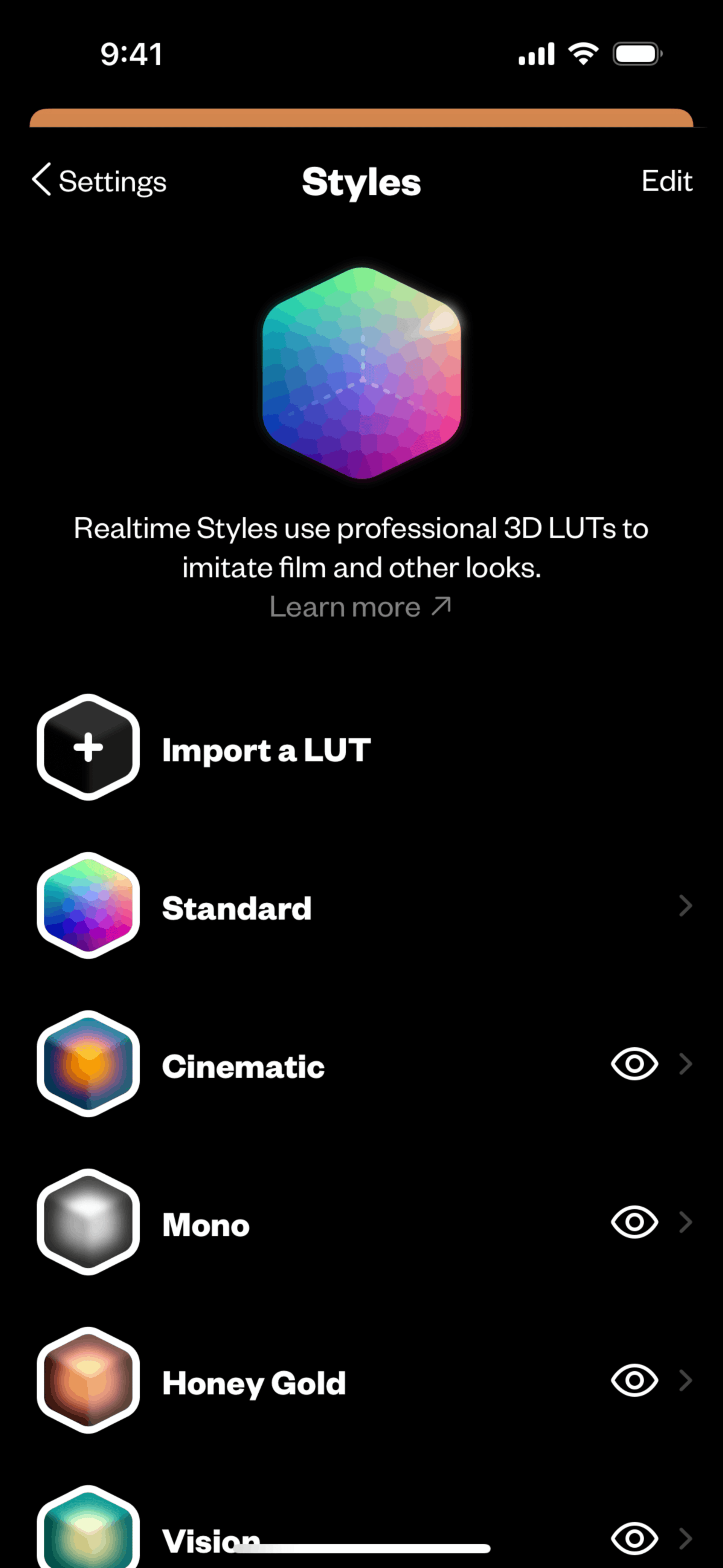 (Not Boring) Camera iOS Photo & Video interface screenshot 9