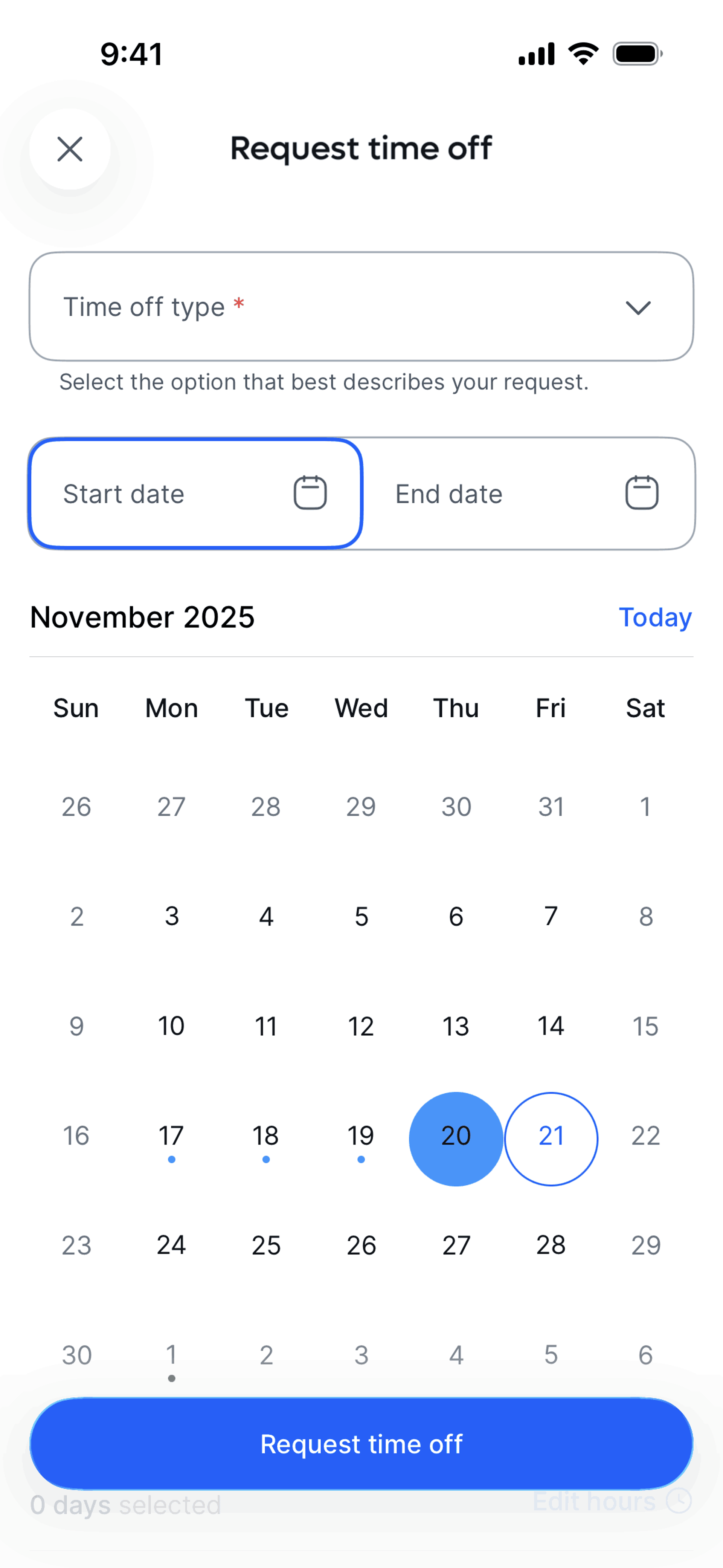 Remote Global HR iOS Business interface screenshot 6