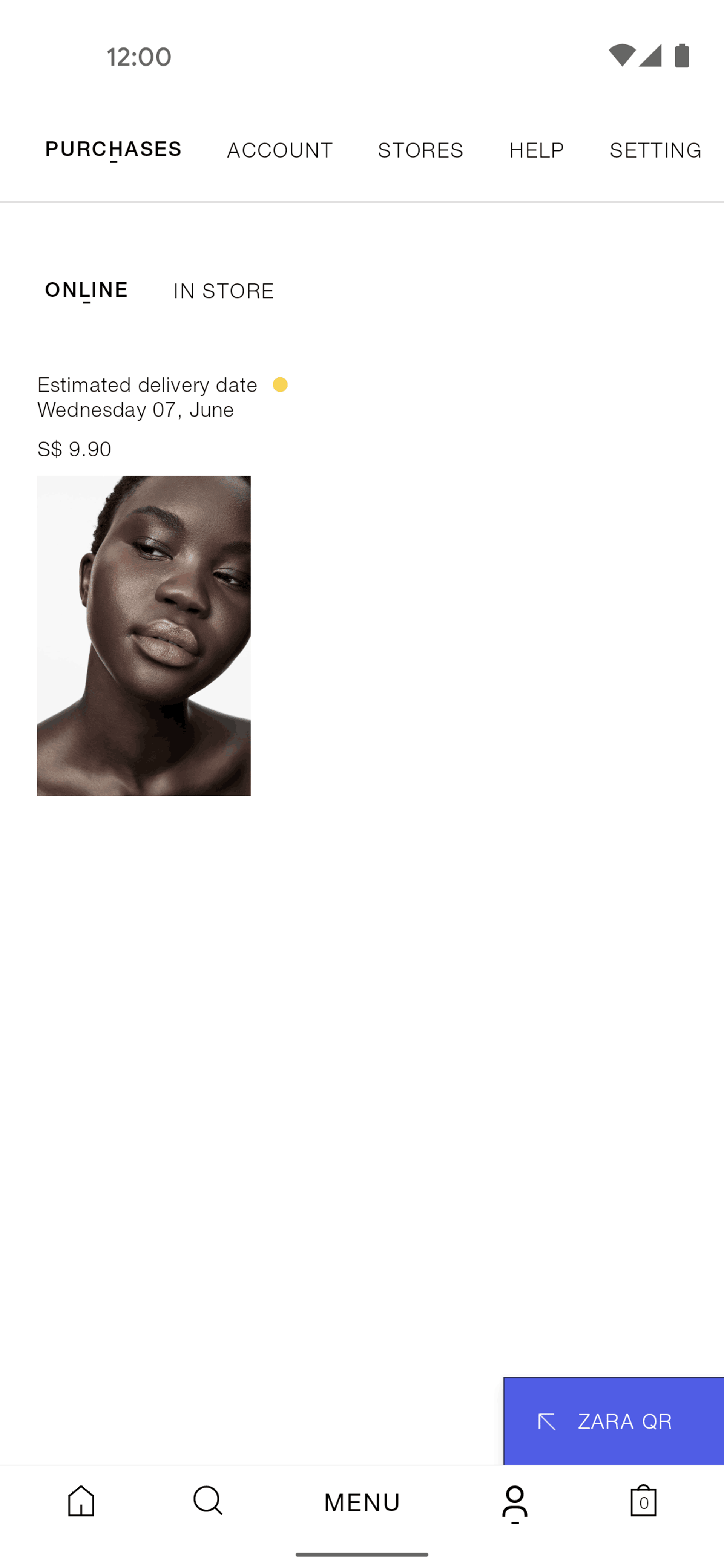 ZARA Android Shopping interface screenshot 21