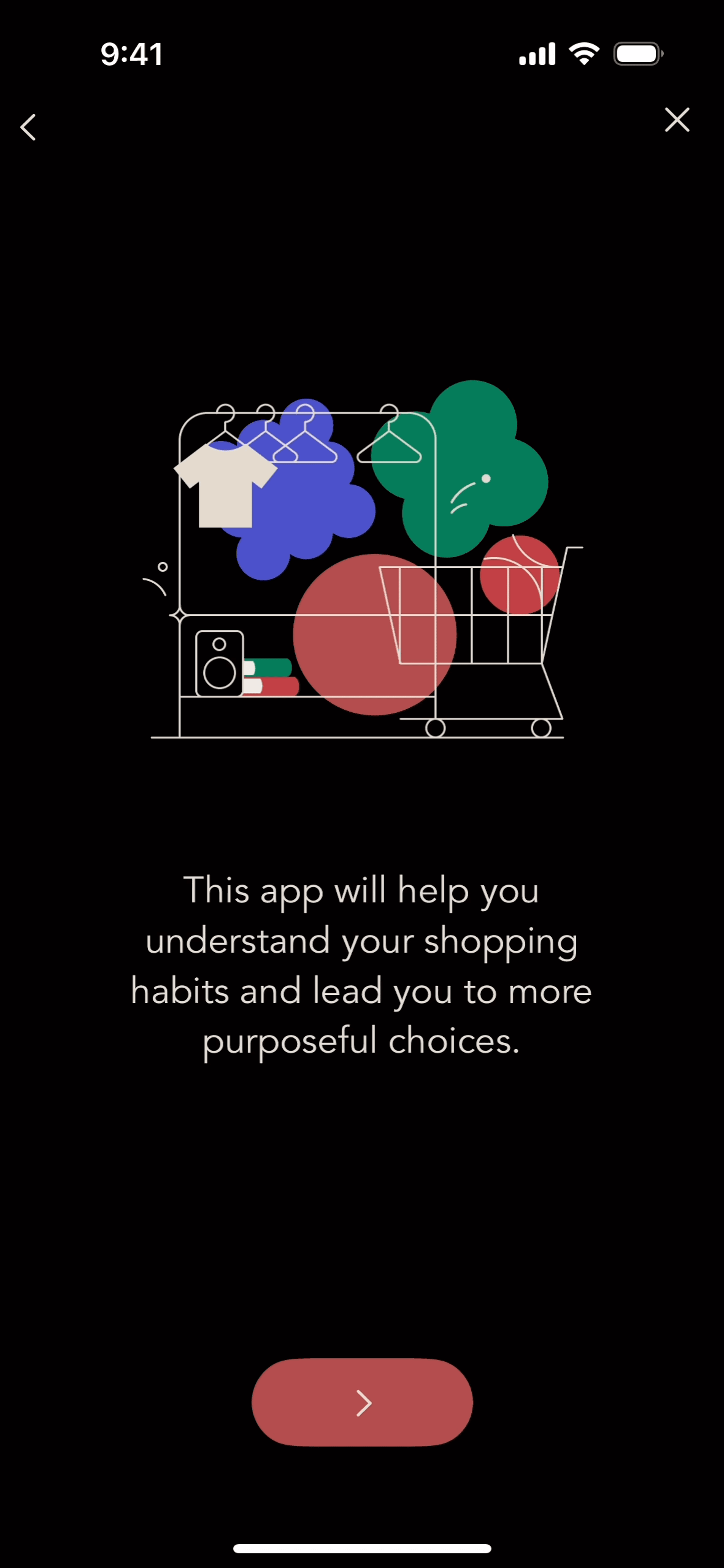 bless. iOS Health & Fitness interface screenshot 3
