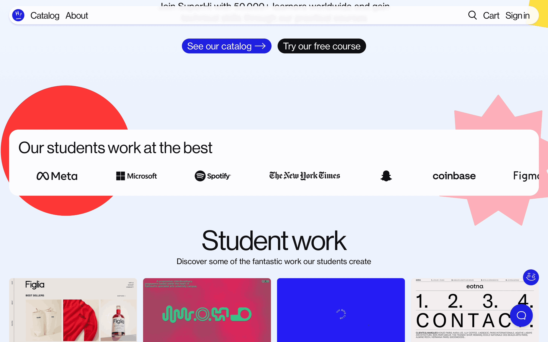 SuperHi Web Education interface screenshot 18