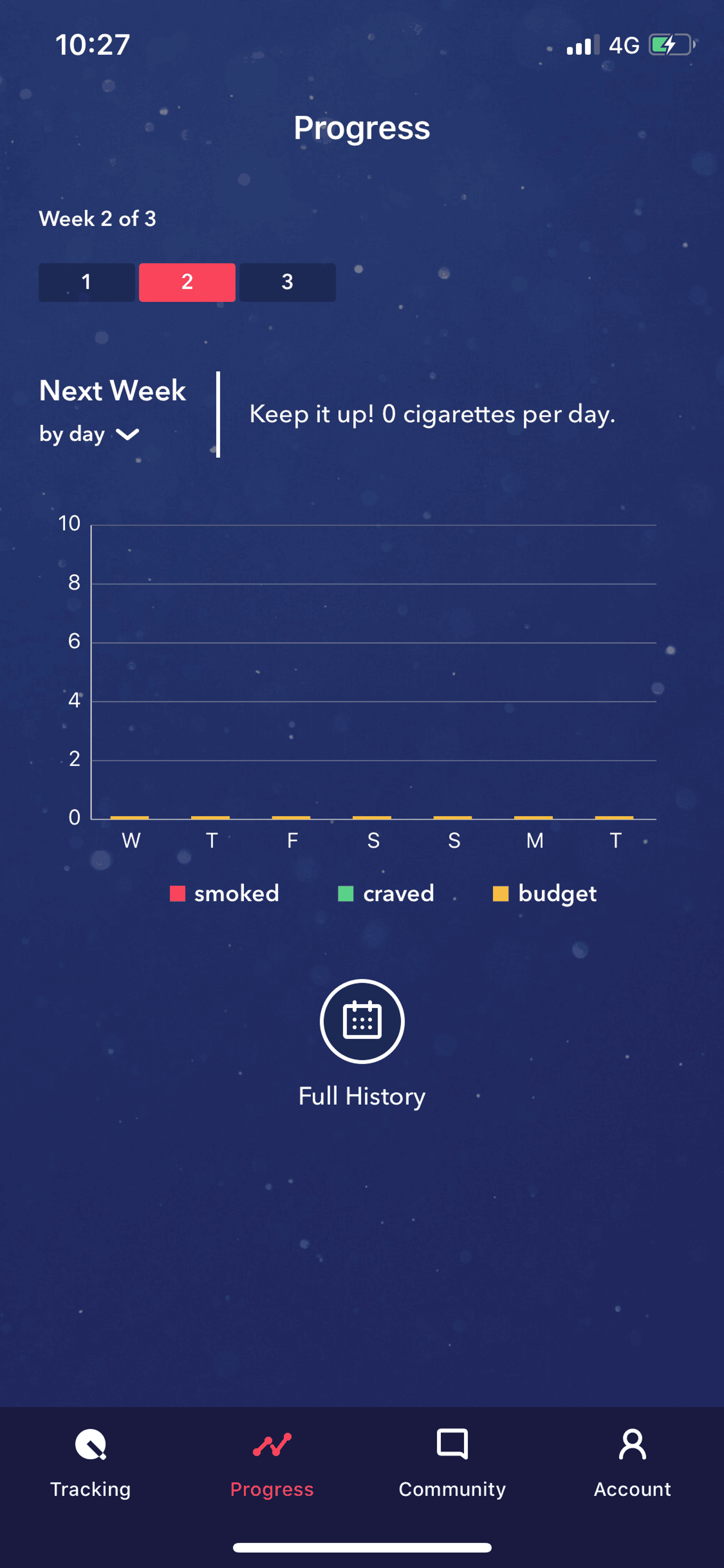 LIVESTRONG MyQuit Coach iOS Health & Fitness interface screenshot 10