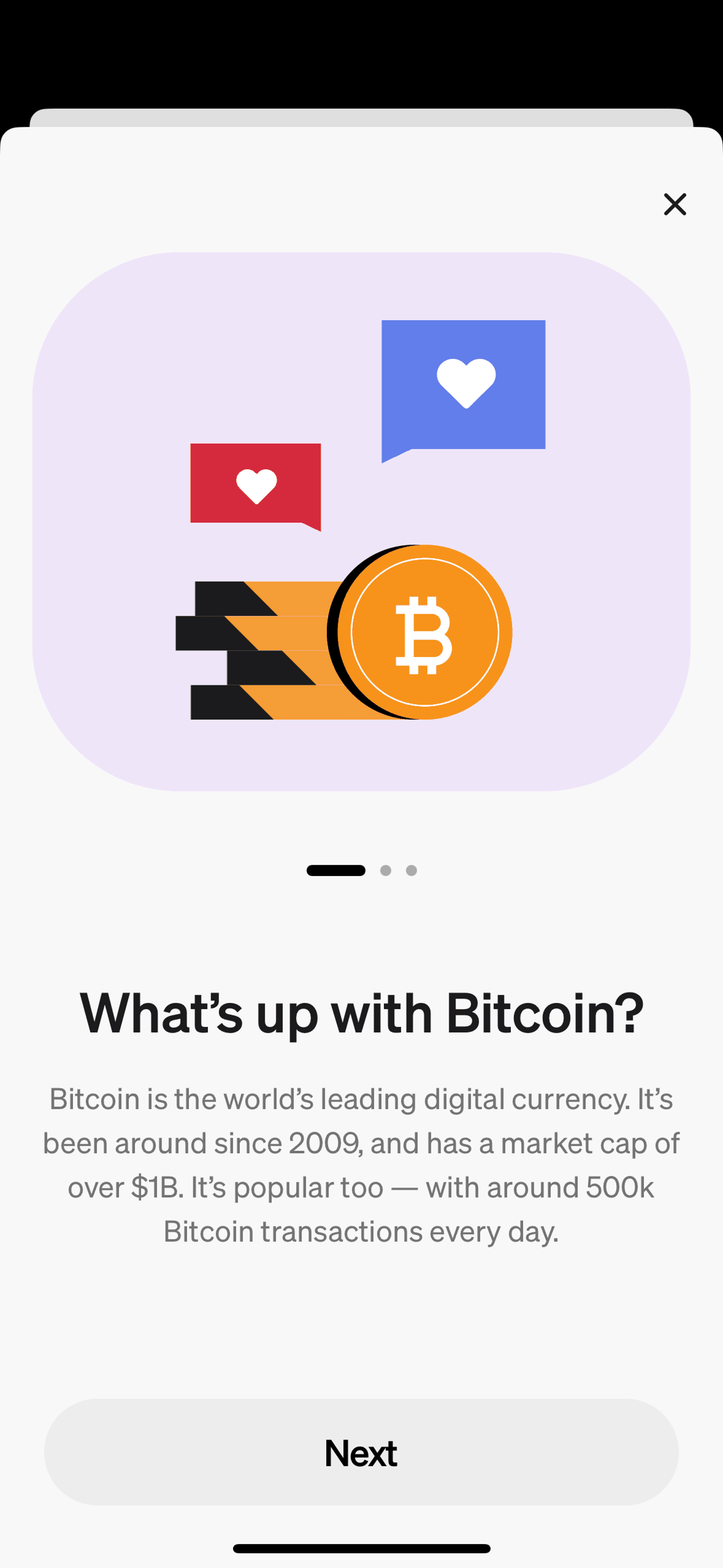 Learn more on MoonPay (ios) screen 2