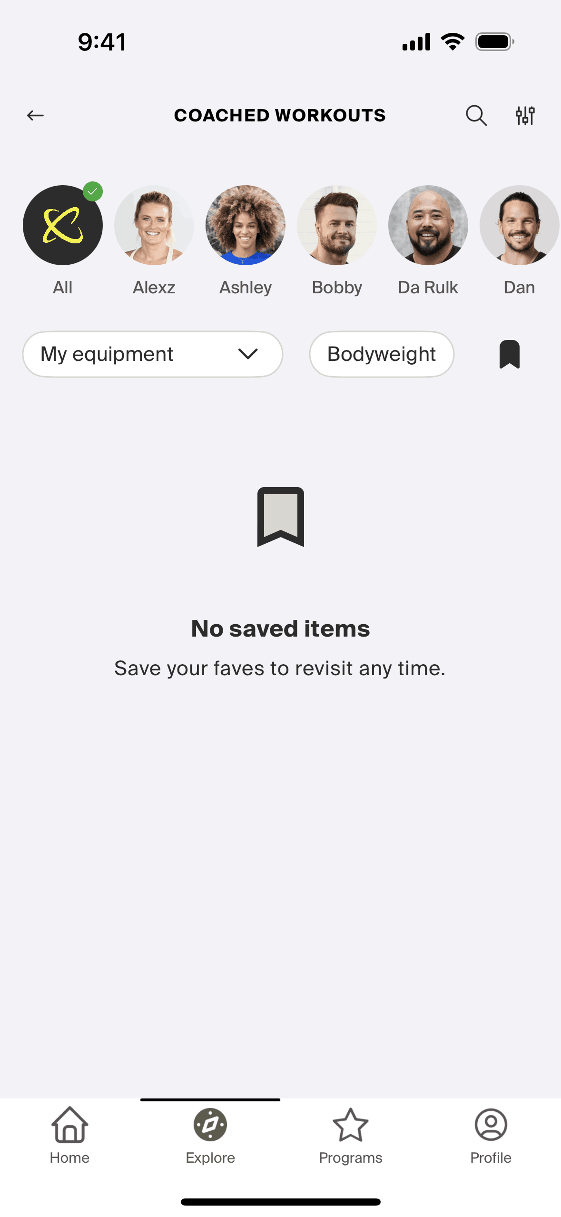 Centr iOS Health & Fitness interface screenshot 16