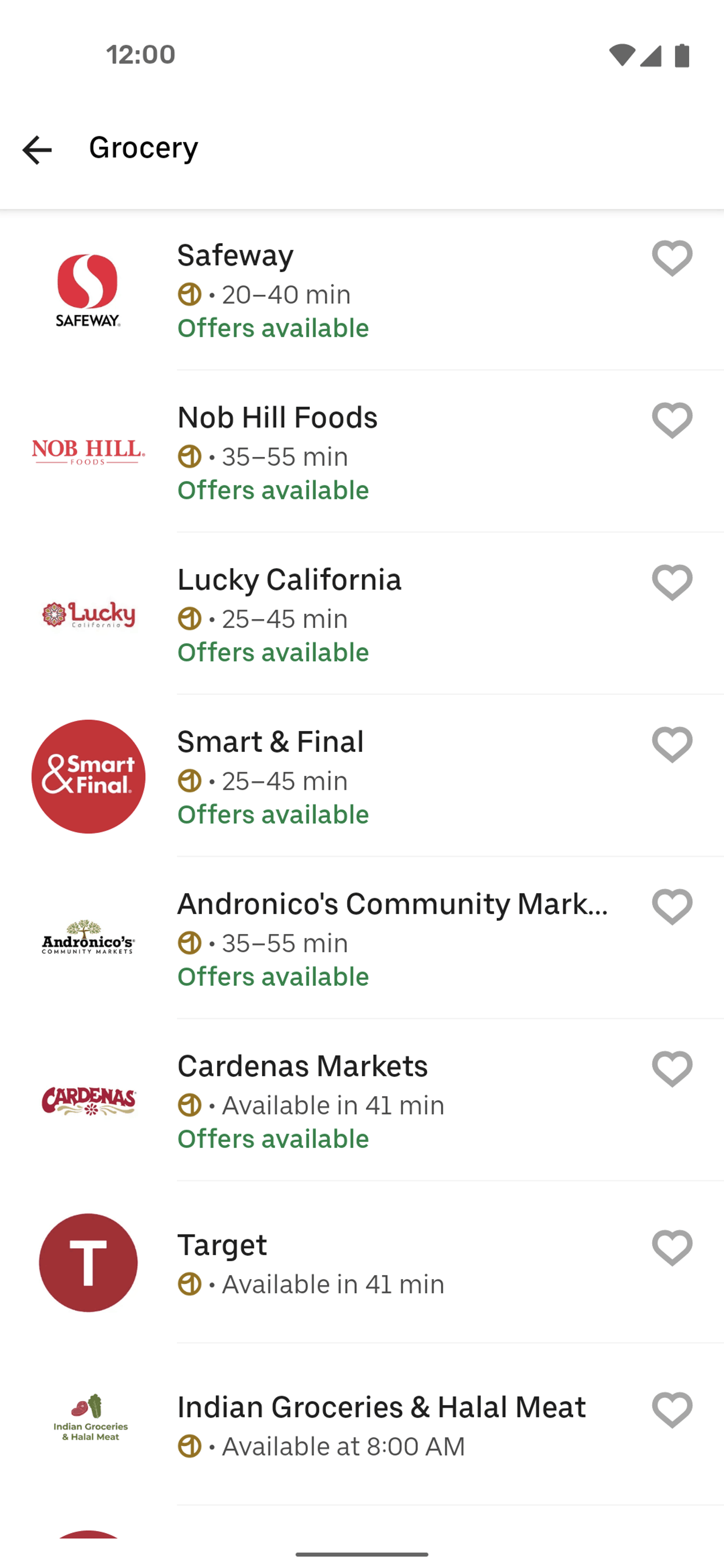 Uber Eats Android Food & Drink interface screenshot 22