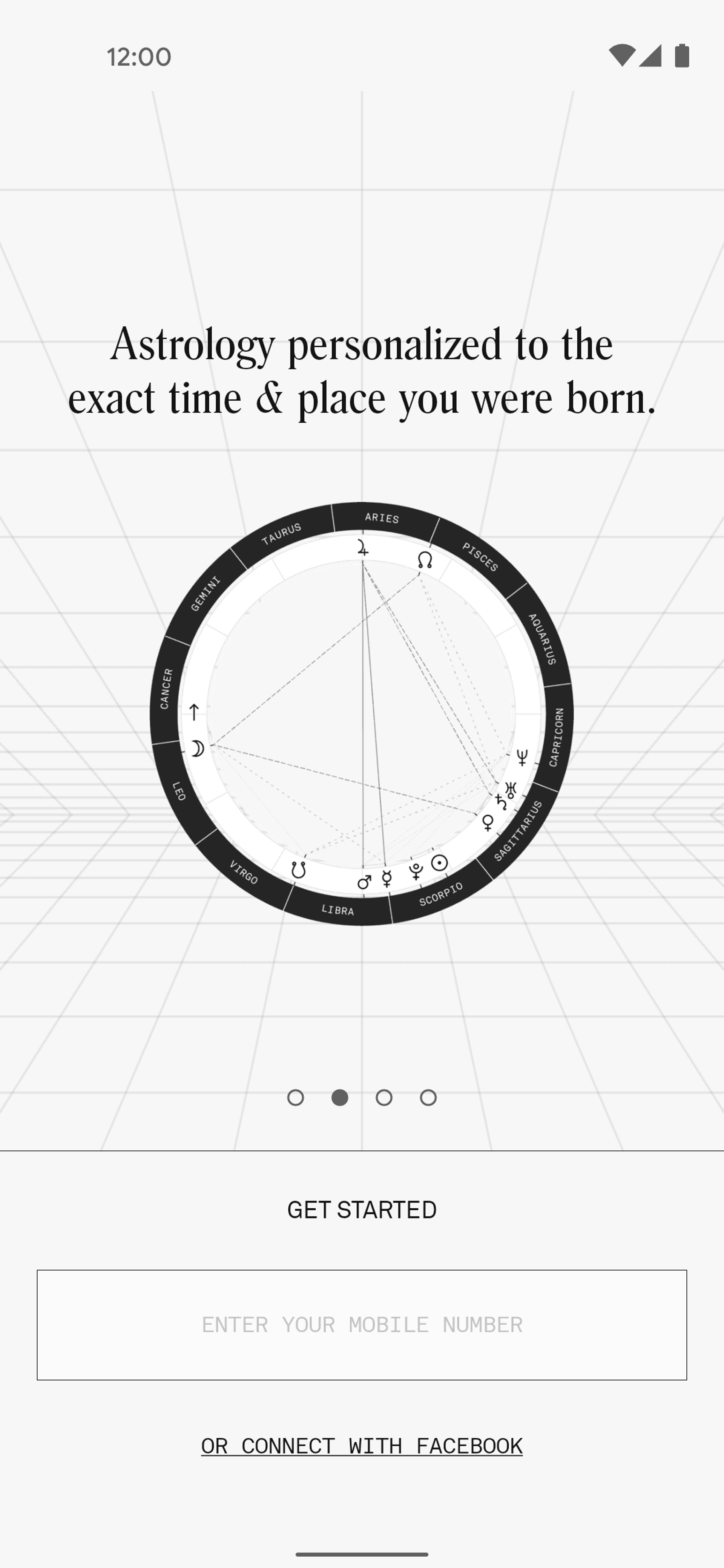 Co–Star Android Lifestyle interface screenshot 2
