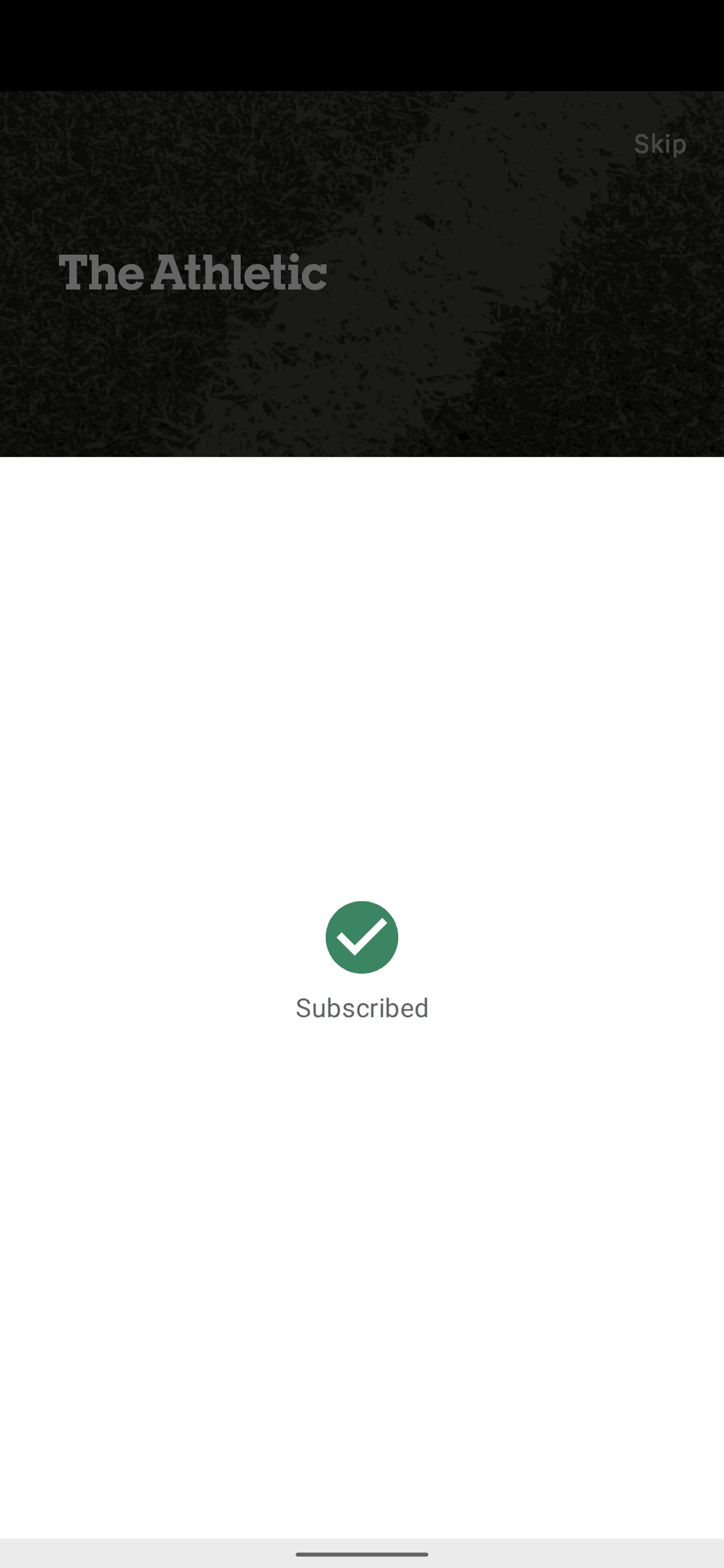 The Athletic Android Sports interface screenshot 11