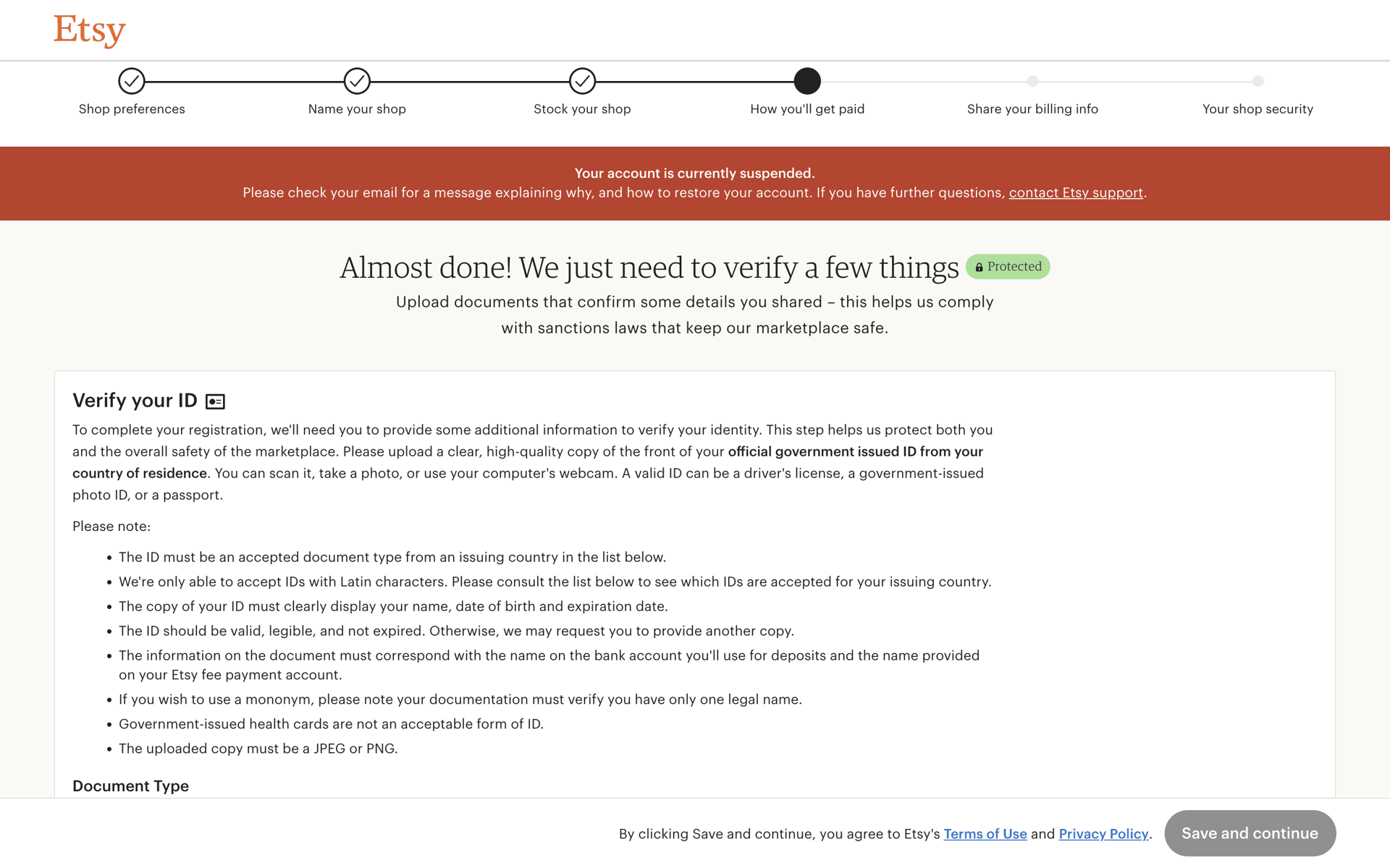 Etsy Web Business interface screenshot 18