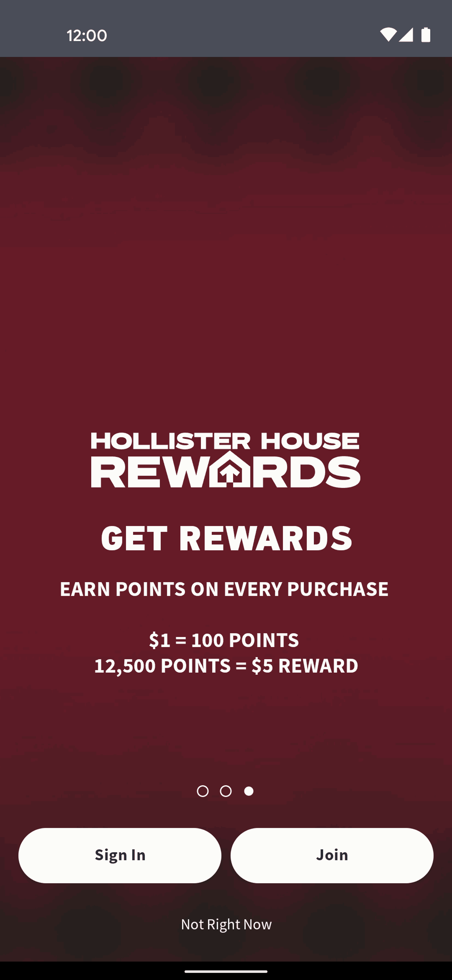 Hollister Co. Android Shopping interface screenshot 4
