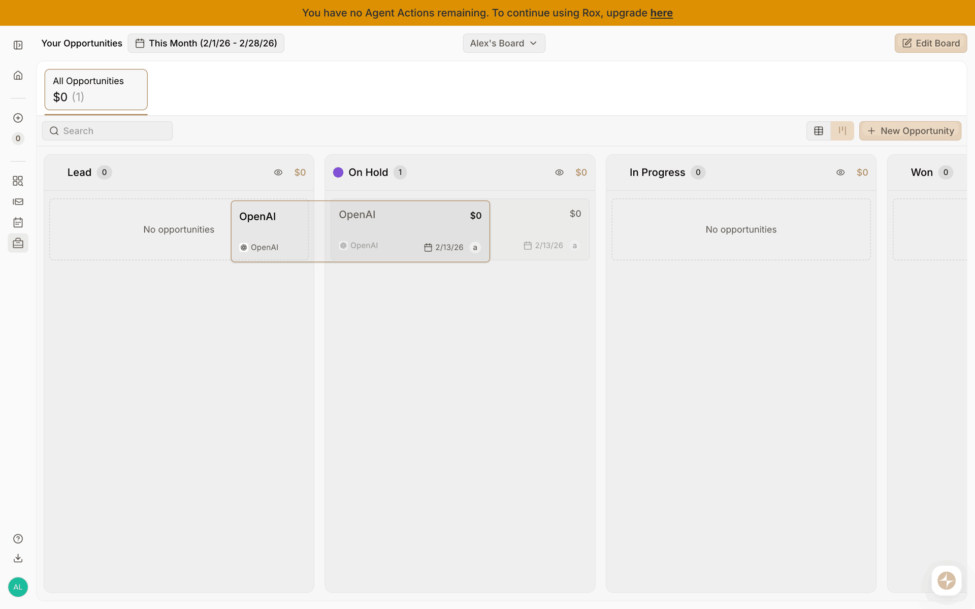 Rox Web Business interface screenshot 16