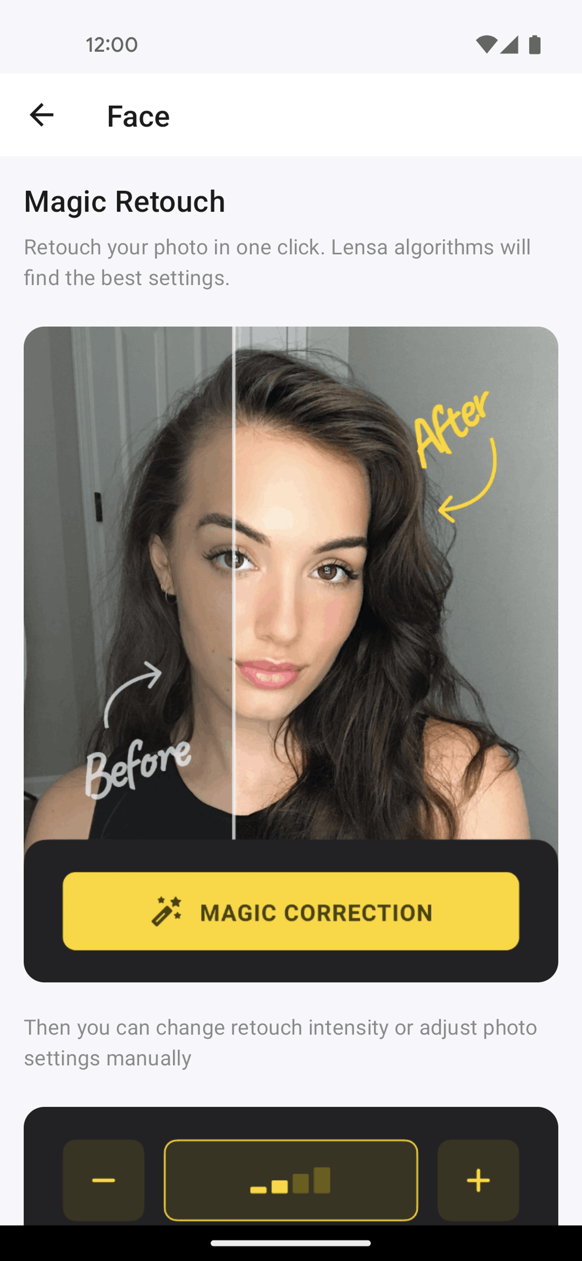 Lensa AI Android Photo & Video interface screenshot 3