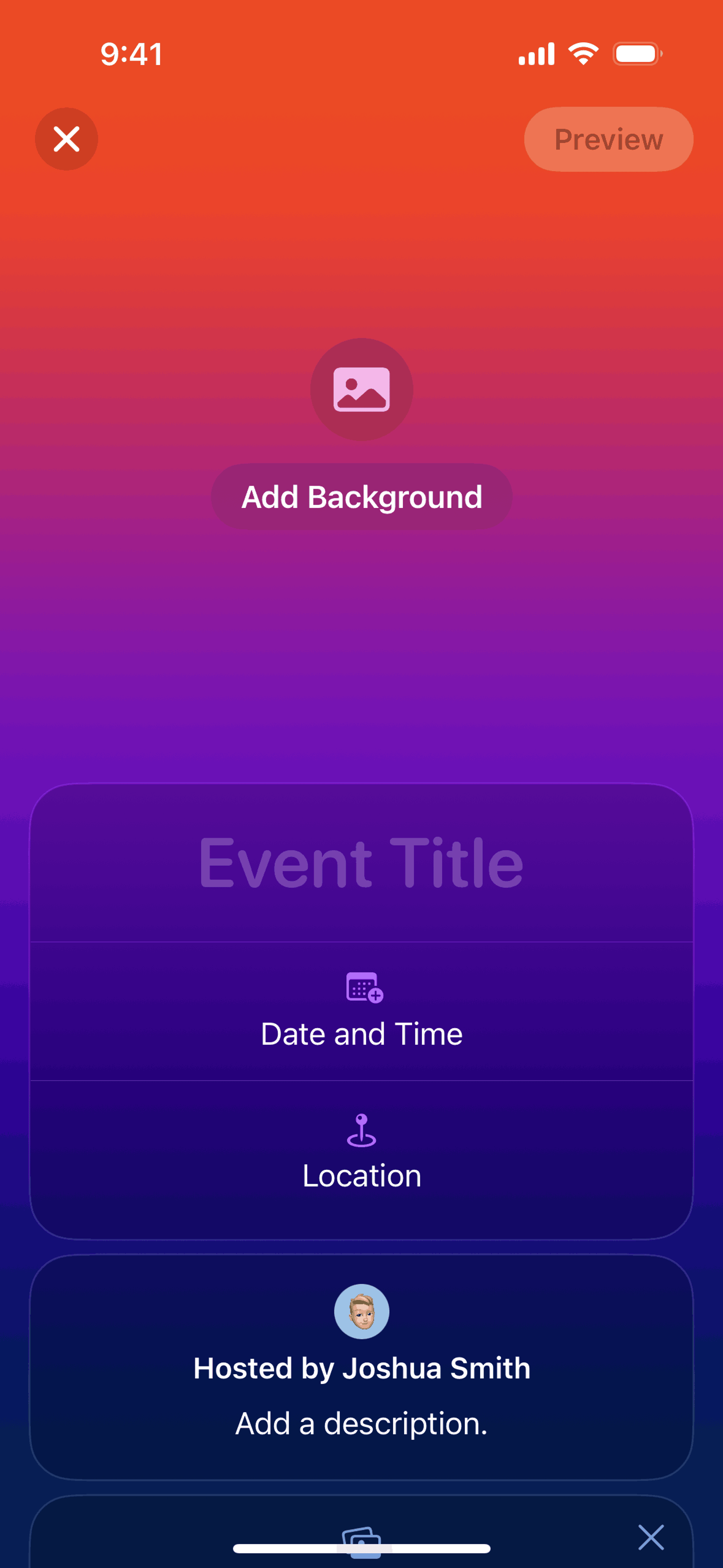 Apple Invites iOS Lifestyle interface screenshot 23